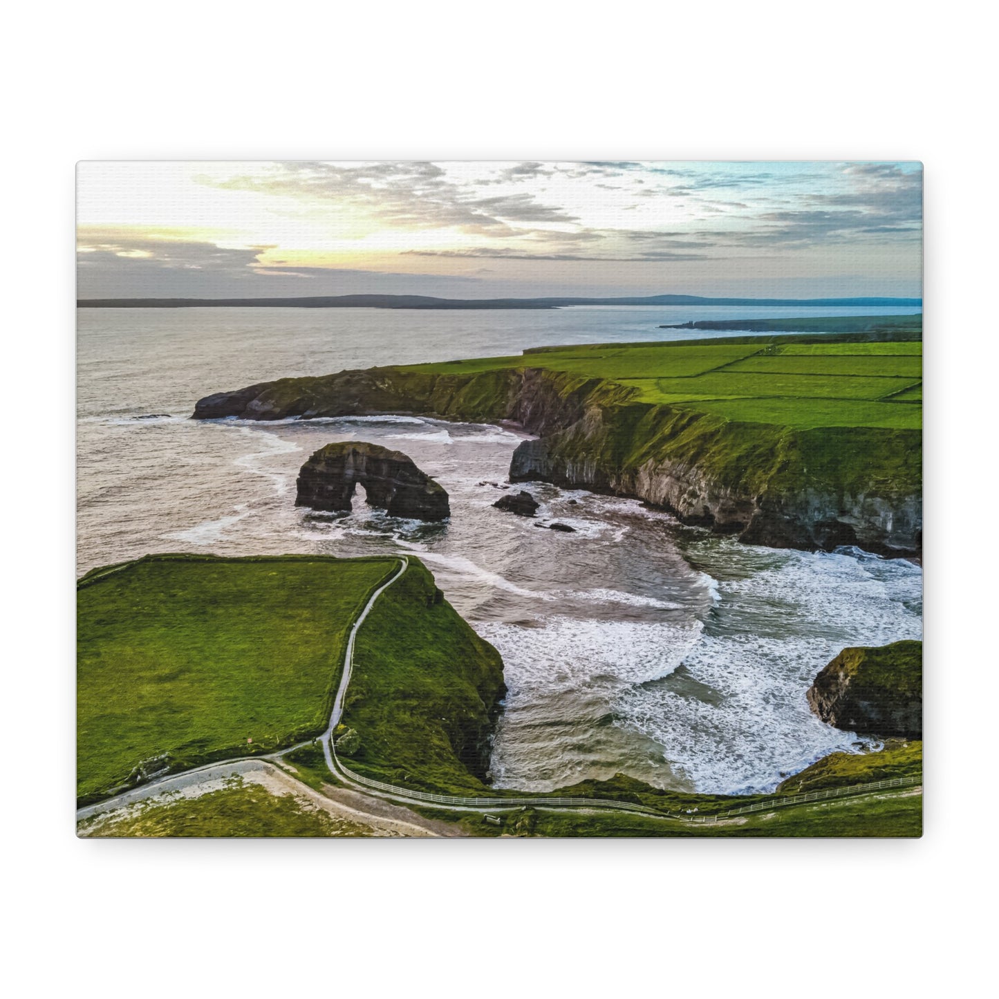 Virgin Rock Ballybunion Matte Canvas, Stretched, 1.25"