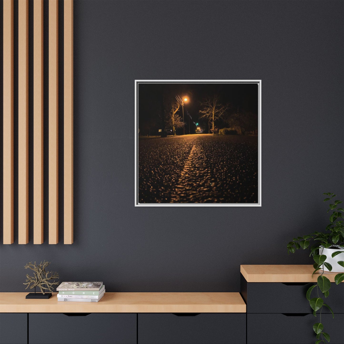 Stungiai Lithuania Matte Canvas, Framed (Multi-color)