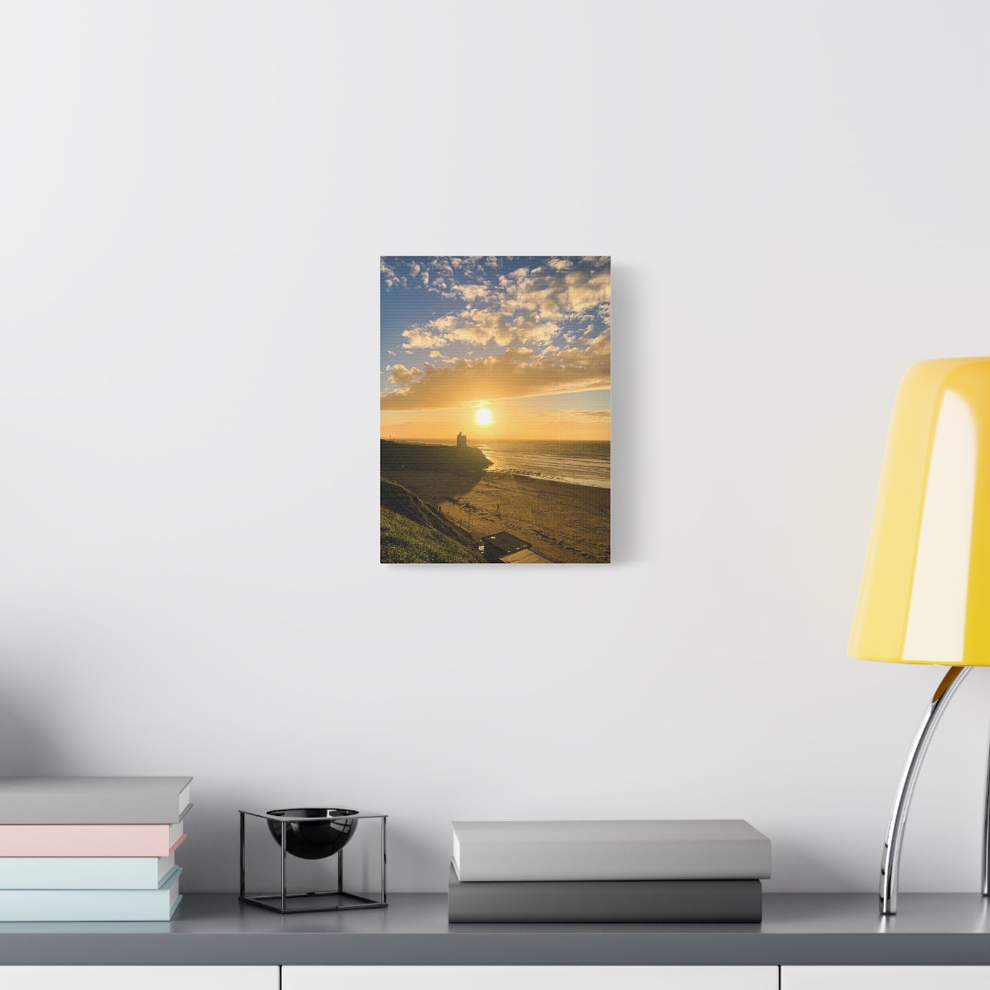 Ballybunion Sunset Castle Matte Canvas, Stretched, 1.25"