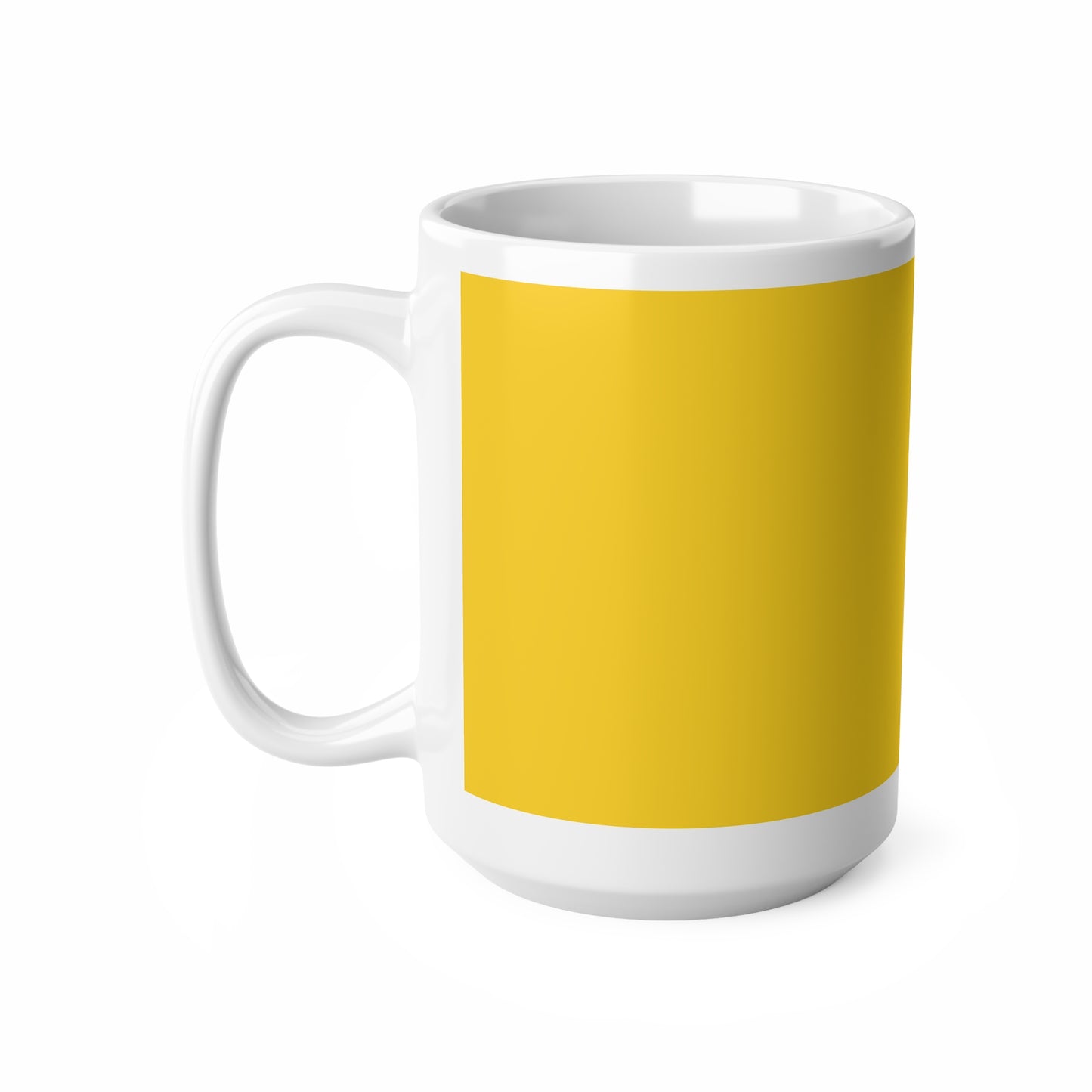 Whimsical Yellow Ceramic Coffee Cup – Perfect for Daily Caffeine Fix or Gift