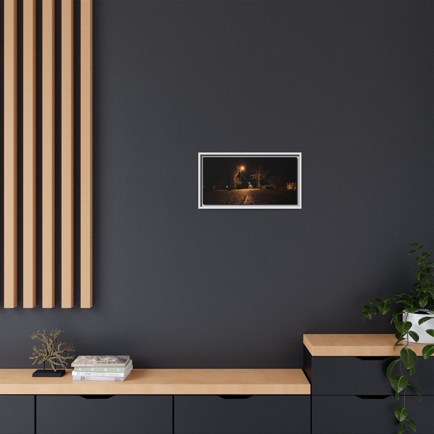 Stungiai Lithuania Matte Canvas, Framed (Multi-color)