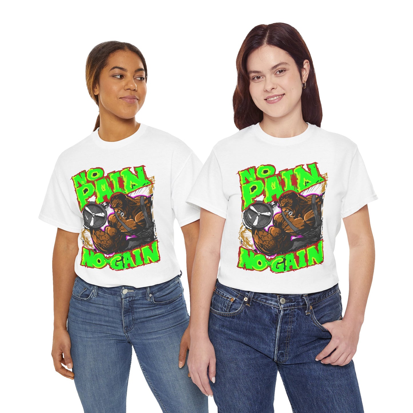 NOOO PAIIN Unisex Heavy Cotton Tee