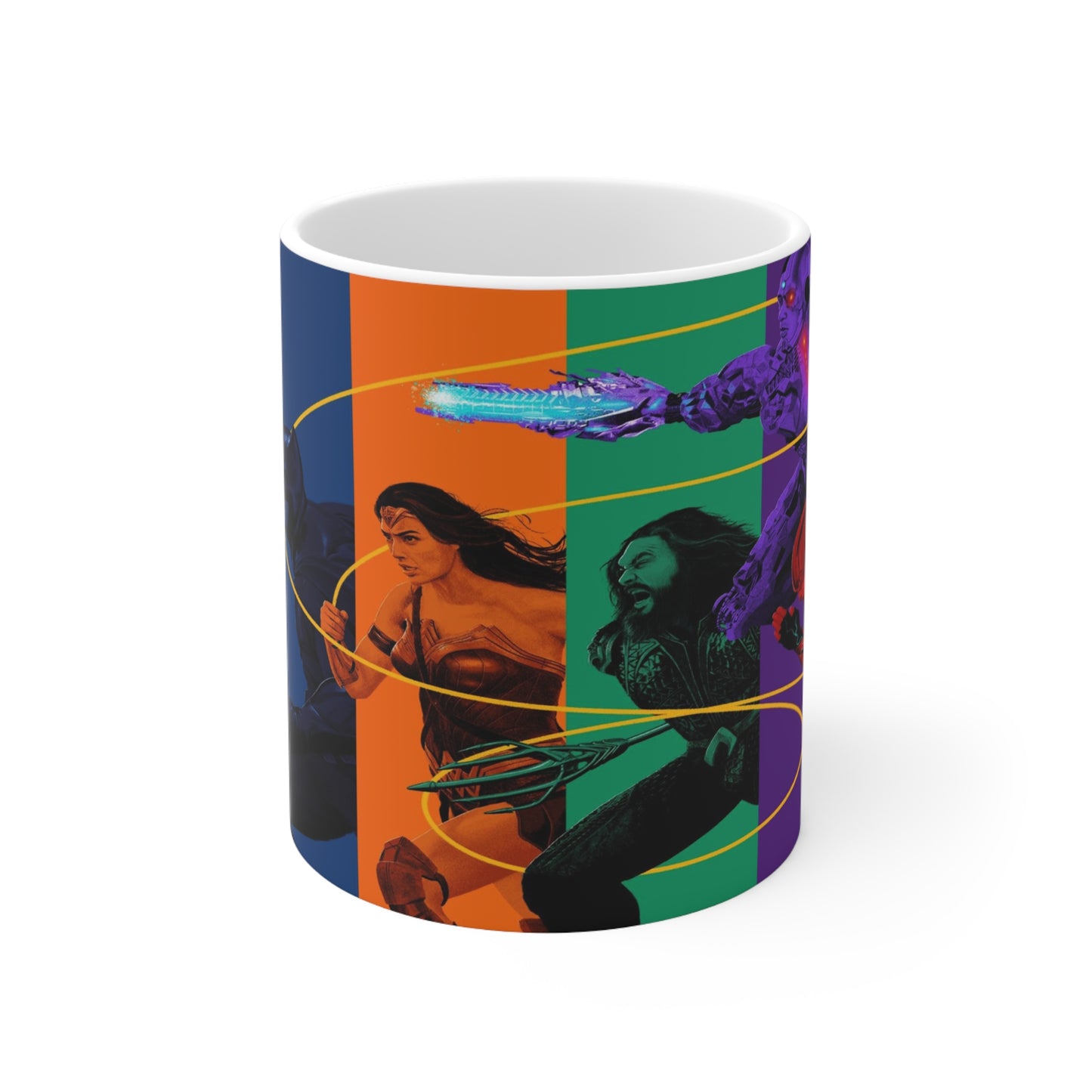 Superhero Ceramic Coffee Mugs - 11oz & 15oz - Perfect Gift for Comic Fans