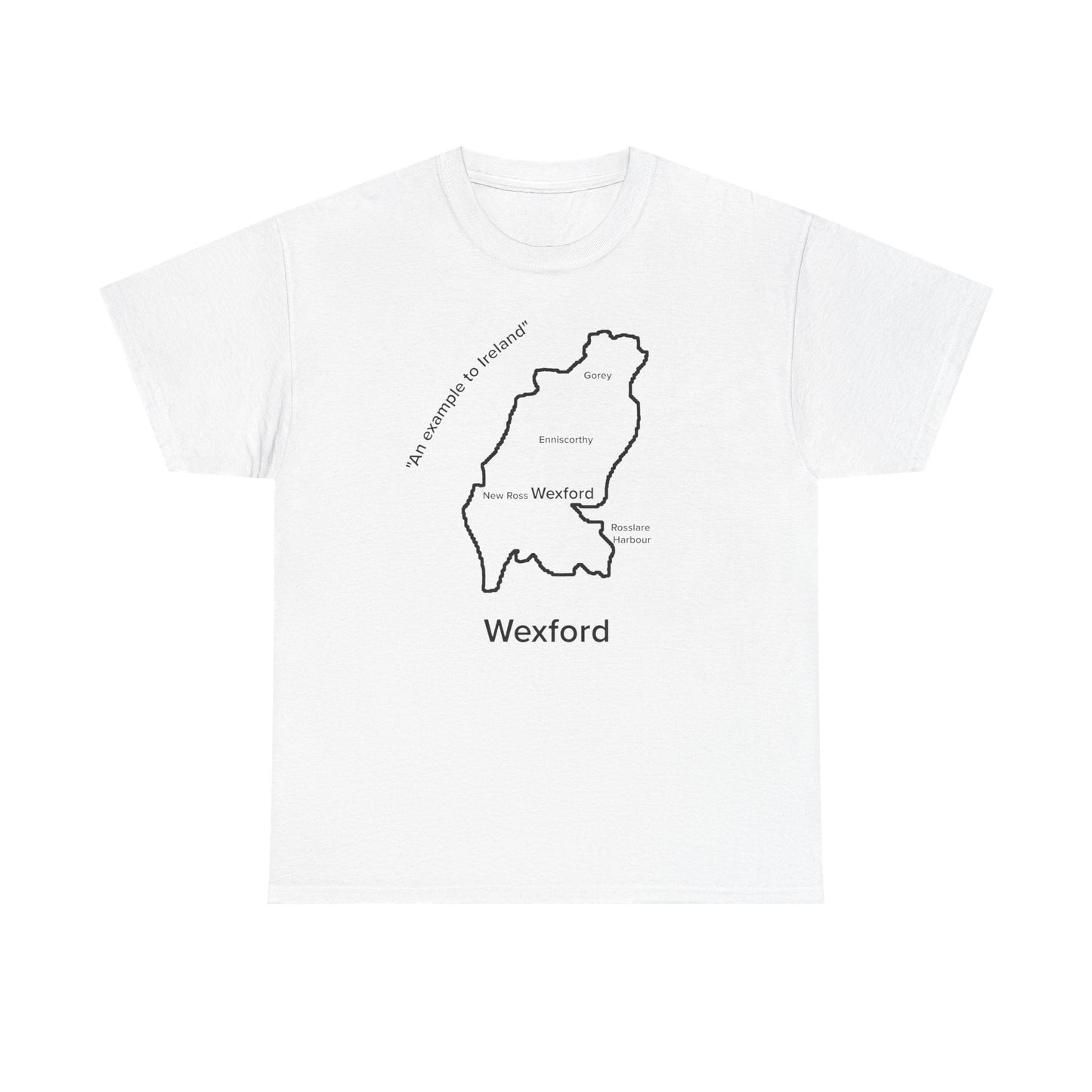 Wexford Unisex Heavy Cotton Tee White Edition