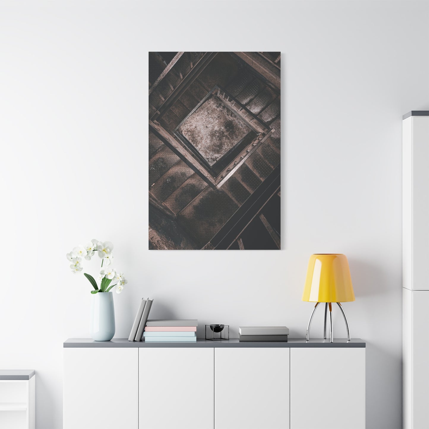 Stairs to Demon World Matte Canvas, Stretched, 1.25"