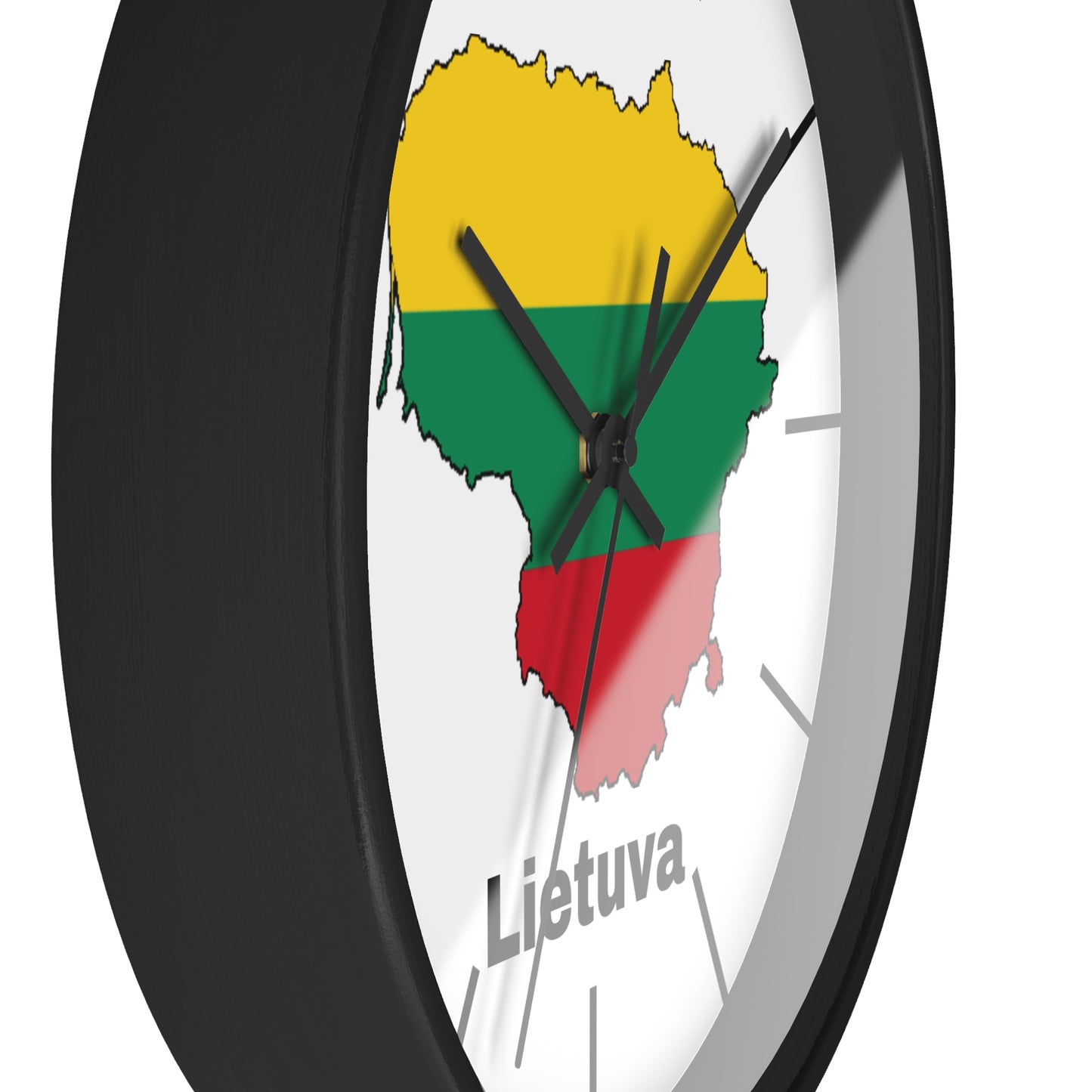 Lithuania Map Wall Clock - Vibrant Decor for Home or Office