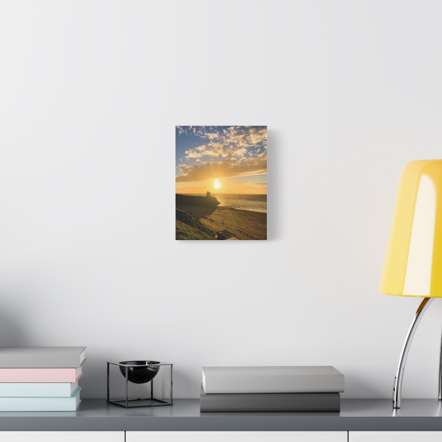 Ballybunion Sunset Castle Matte Canvas, Stretched, 1.25"