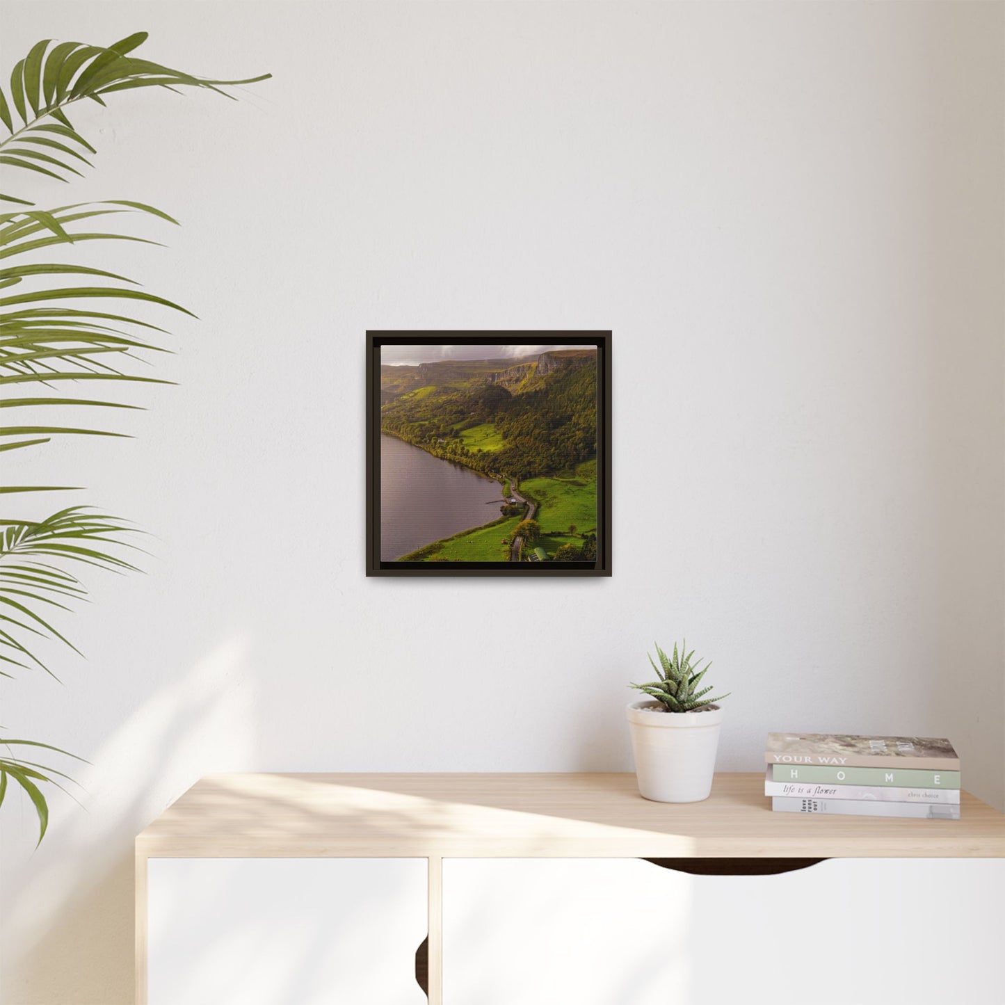 South in Aghadh an Aird or The Devil's Cheney Matte Canvas, Framed (Multi-color)