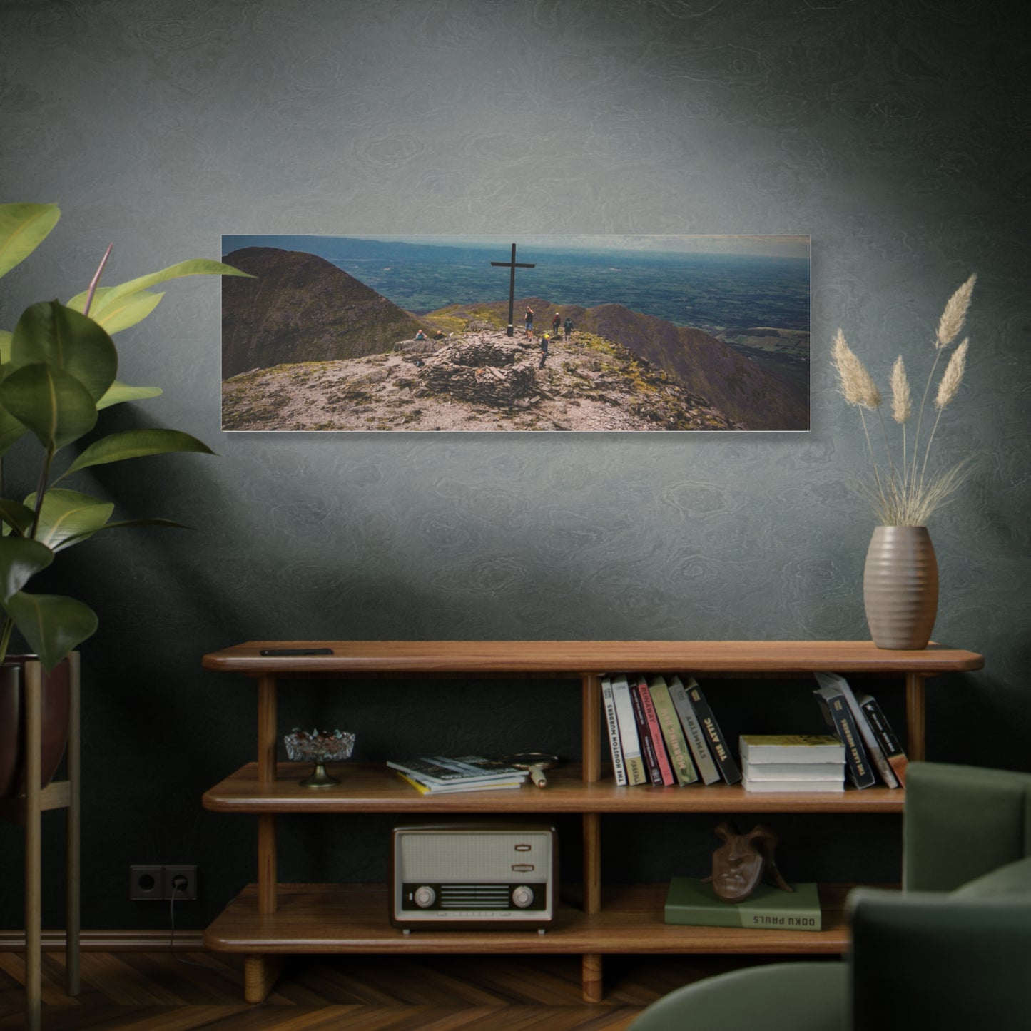 Carrauntoohil Summit Matte Canvas, Stretched, 1.25"