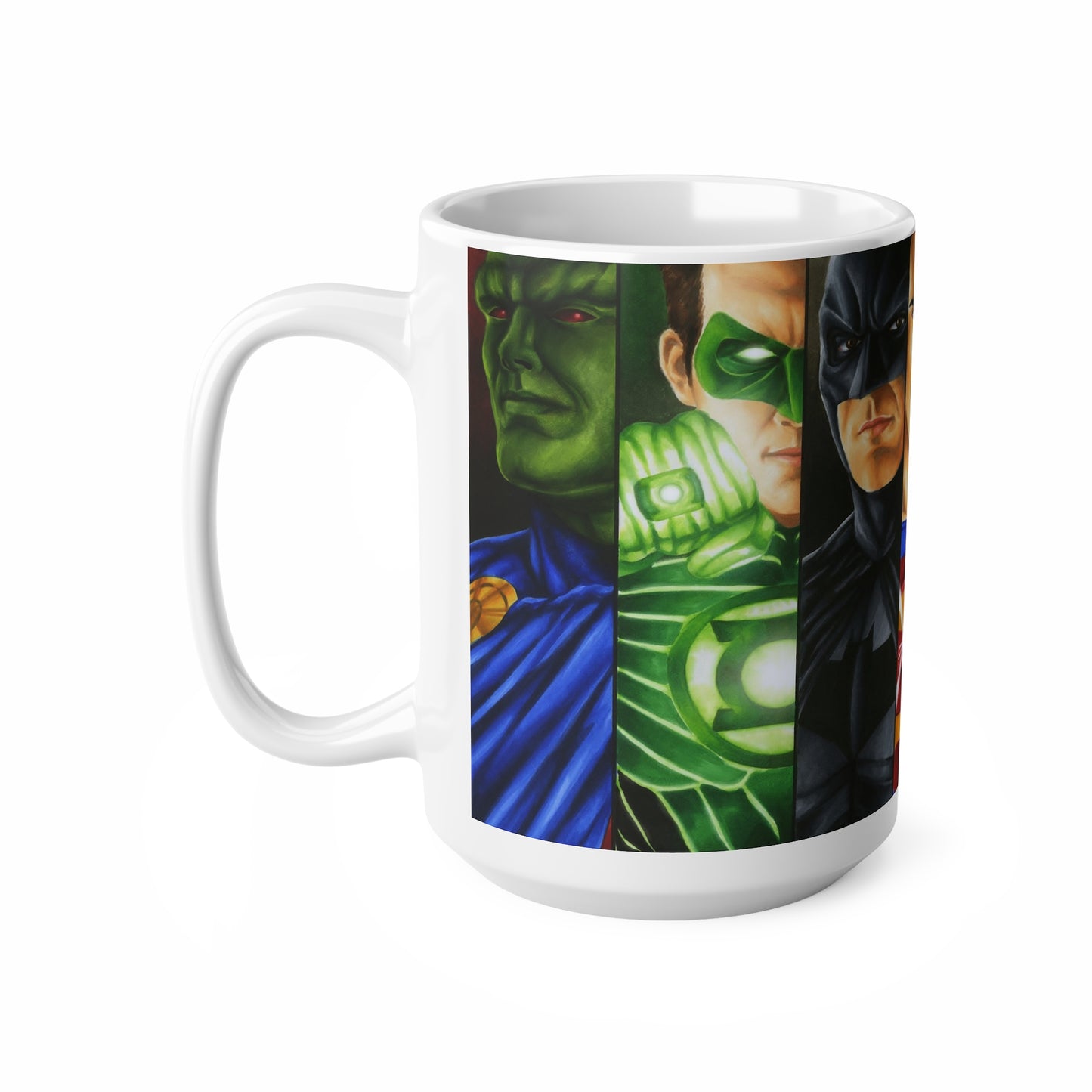 Superhero Ceramic Coffee Cups - 11oz & 15oz - Perfect for Comic Fans