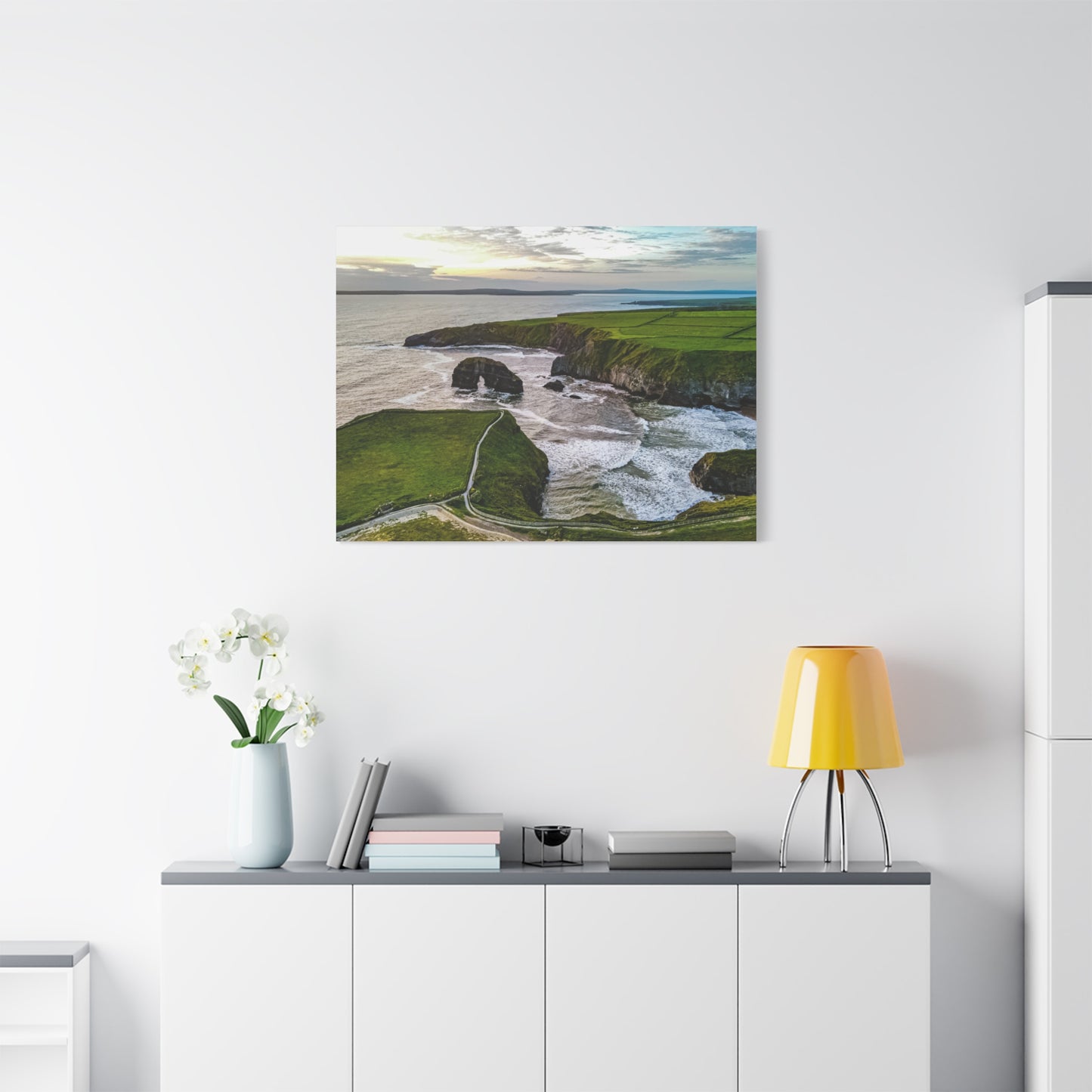 Virgin Rock Ballybunion Matte Canvas, Stretched, 1.25"