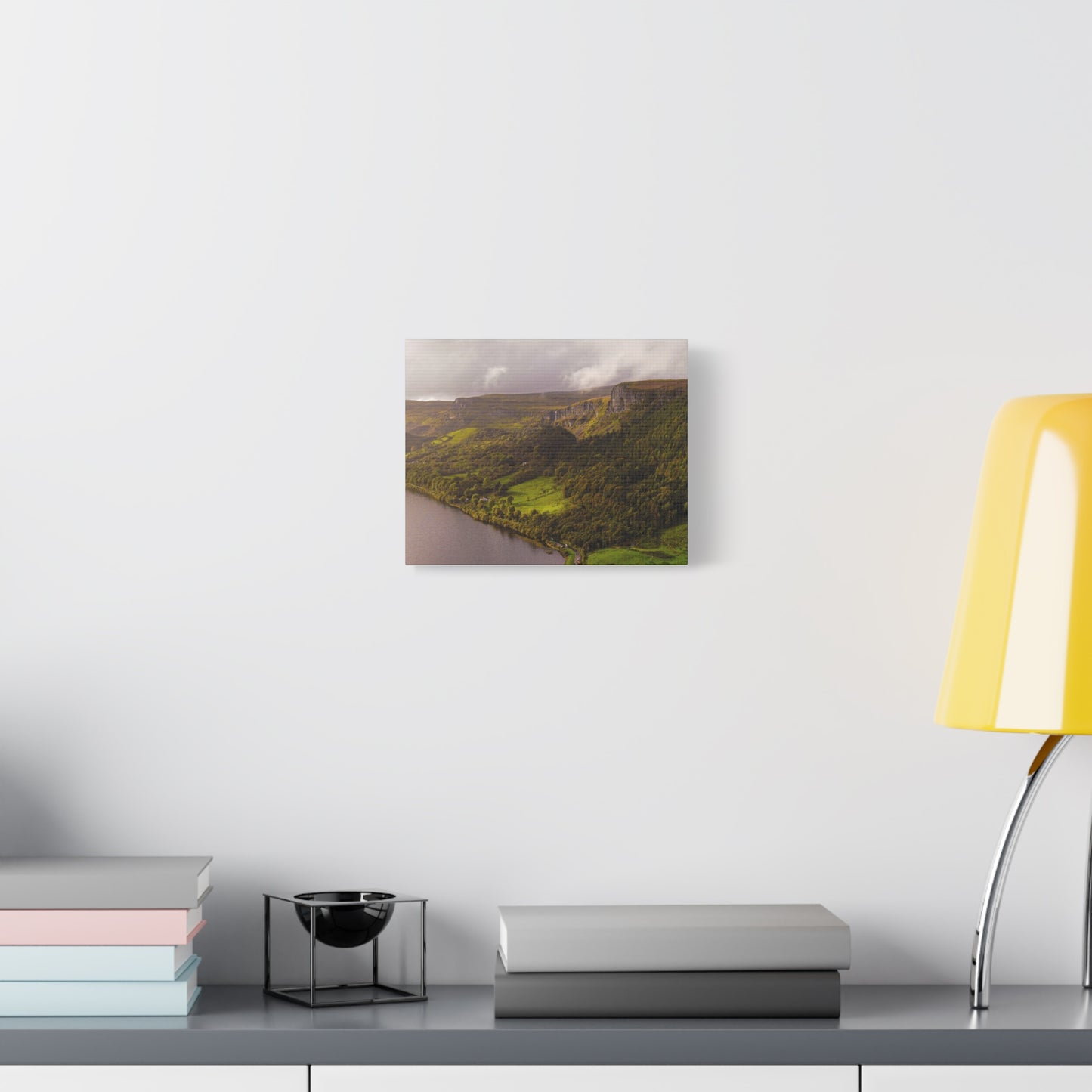 Sruth in Aghadh an Aird or The devil's Chimney Matte Canvas, Stretched, 1.25"
