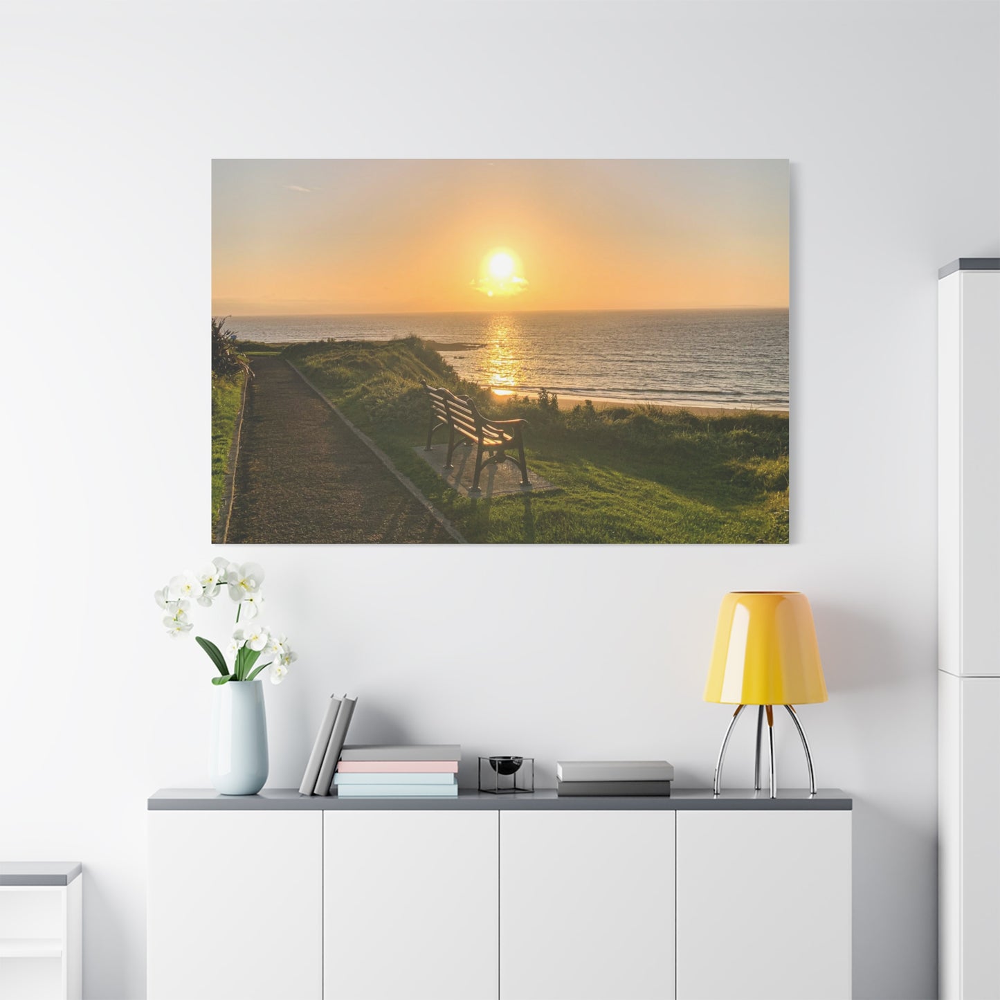 Sunset in Ballybunion 2 Matte Canvas, Stretched, 1.25"