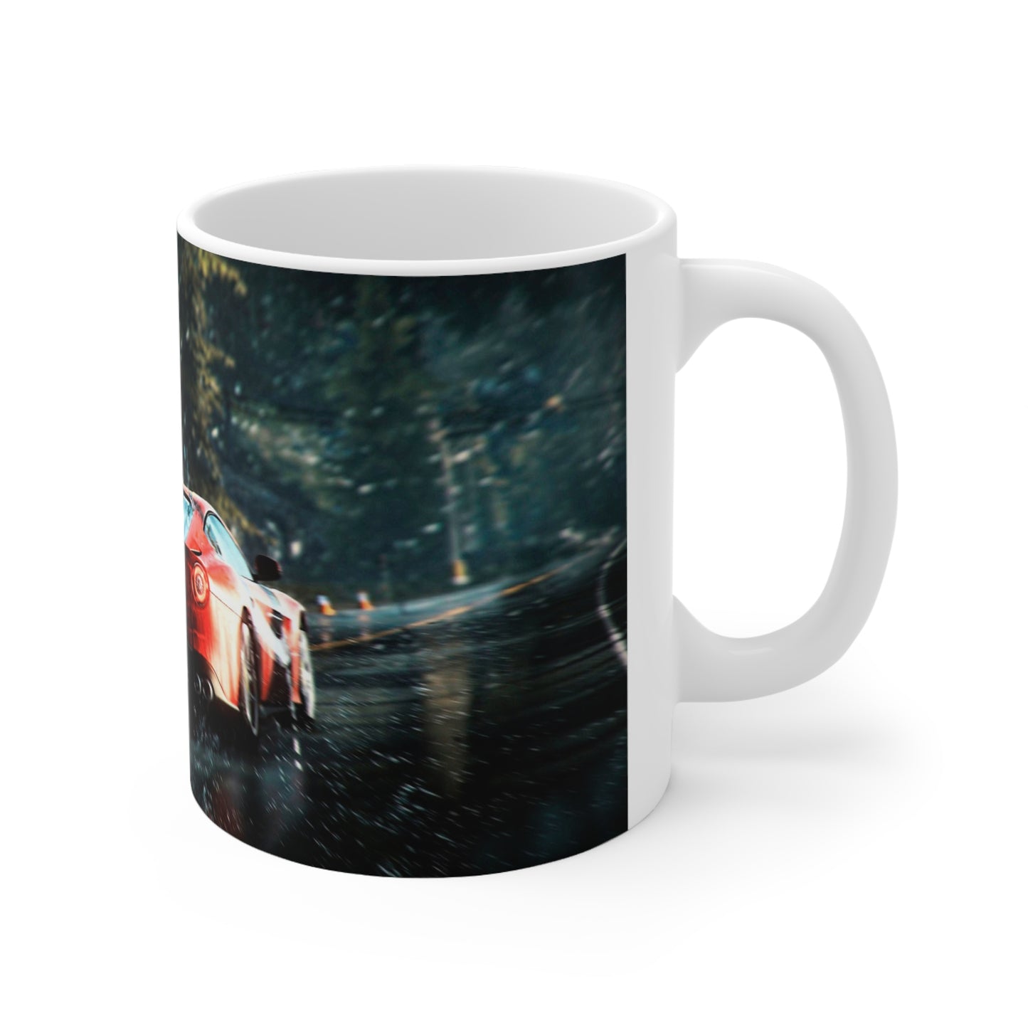 Need for Speed Ceramic Coffee Mug - 11oz & 15oz Racing Design