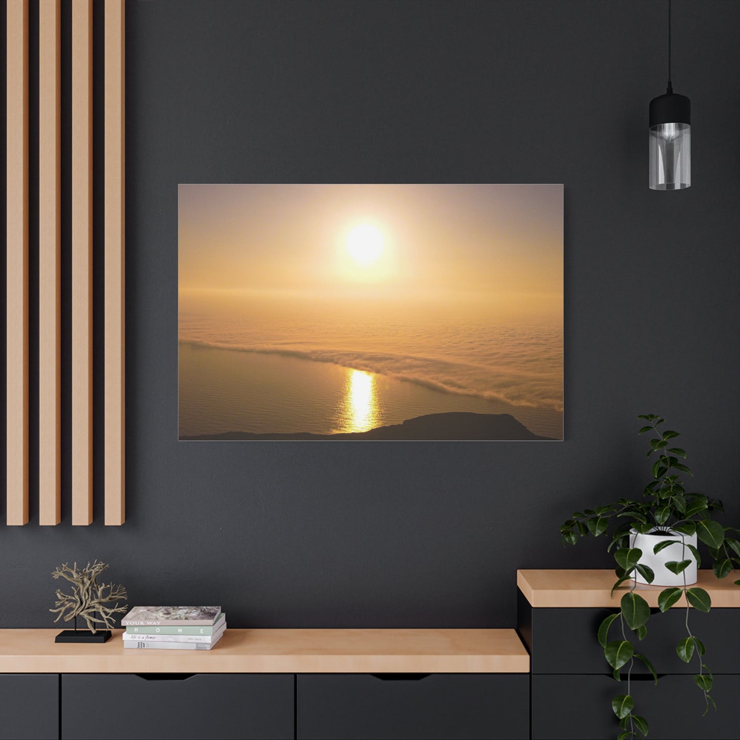 Sunset on Mount Brandon Matte Canvas, Stretched, 1.25"