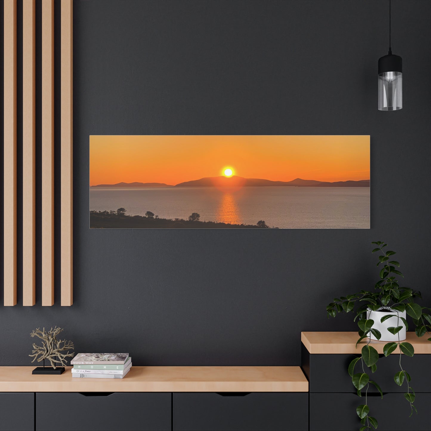 Sunset Ring of Kerry Matte Canvas, Stretched, 1.25"