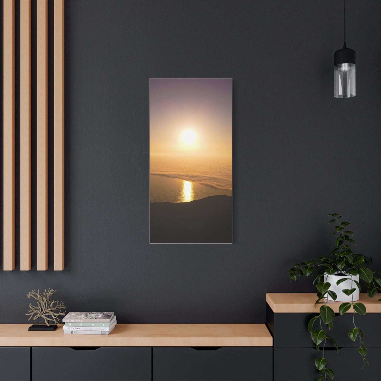 Sunset on Mount Brandon Matte Canvas, Stretched, 1.25"