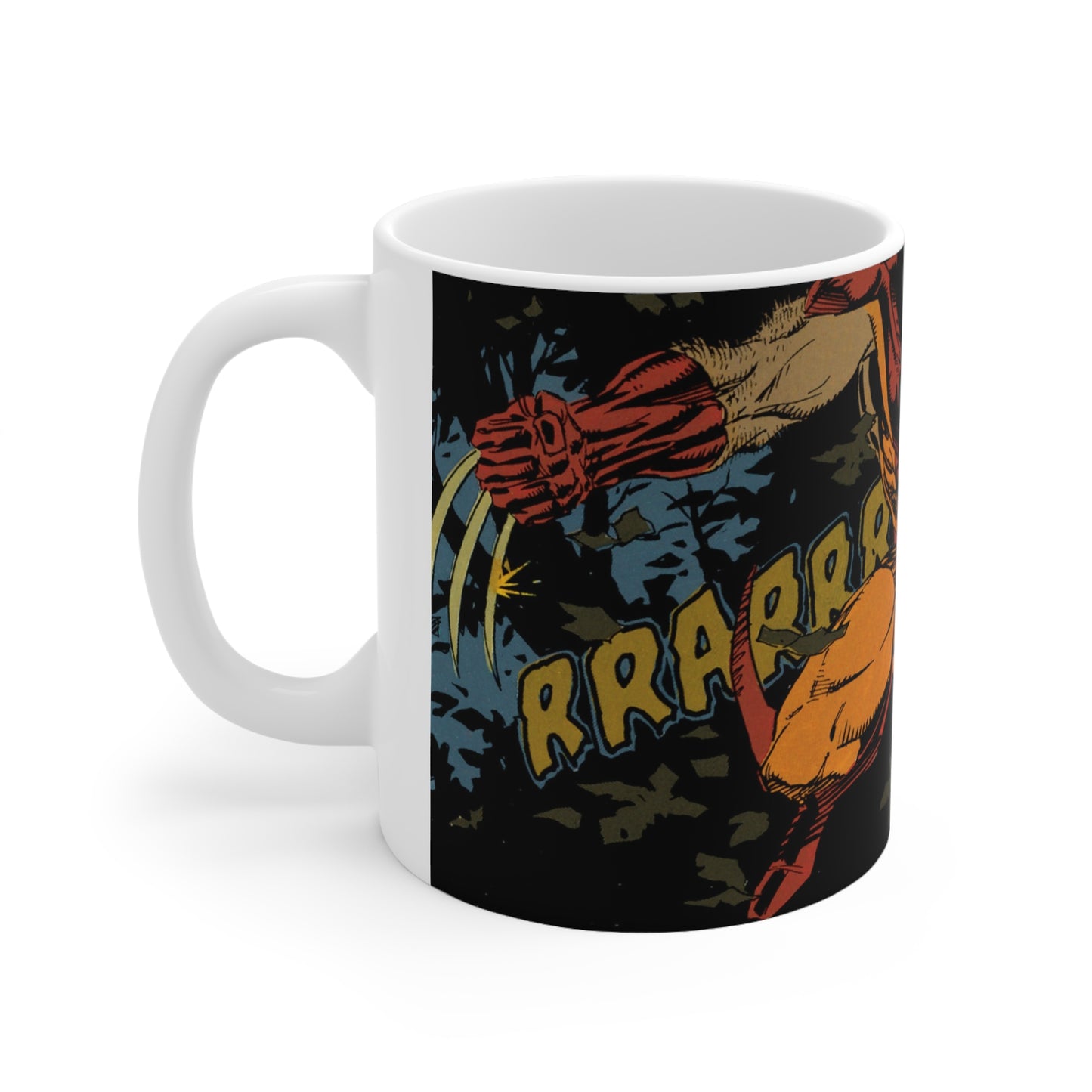 Comic Book Hero Ceramic Coffee Mug - 11oz & 15oz