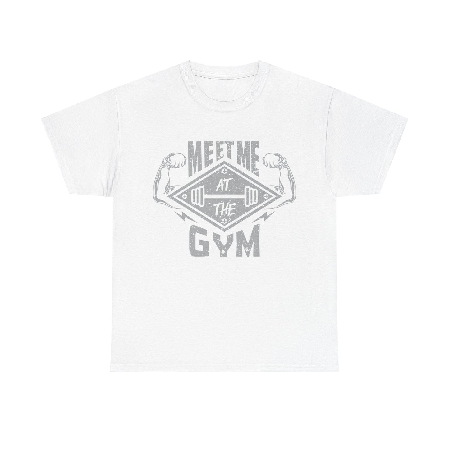 Meet Me at the Gym Unisex Heavy Cotton Tee - Fitness Motivational Shirt