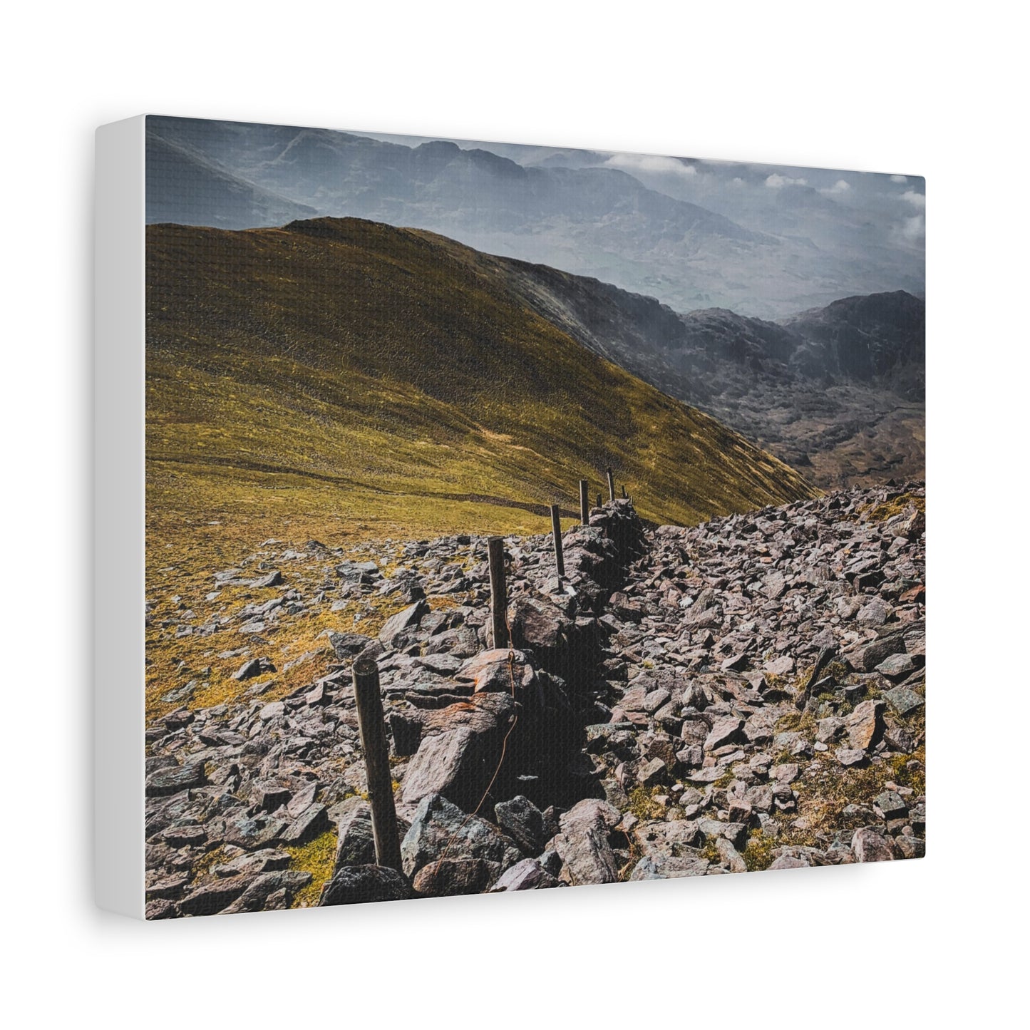 Wall in Mountains Matte Canvas, Stretched, 1.25"