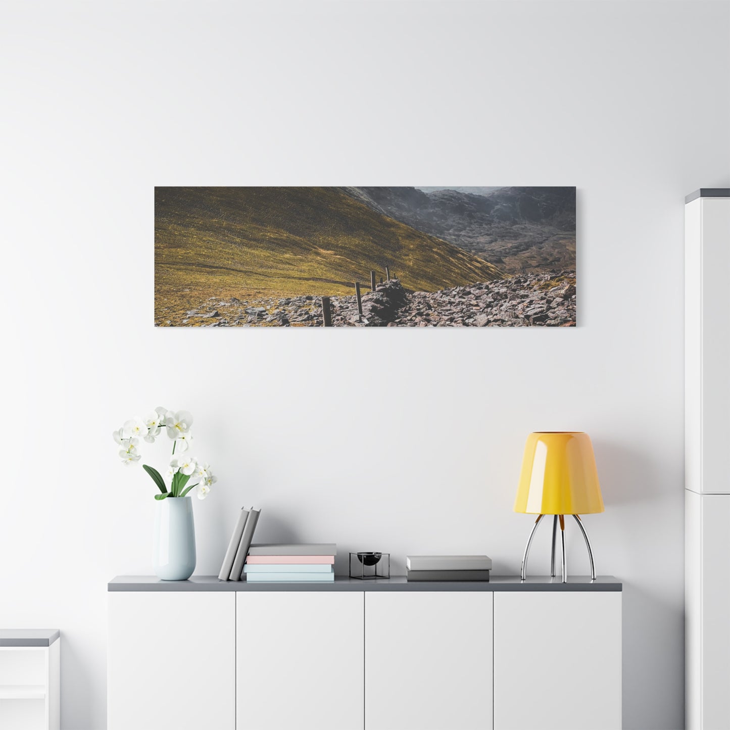 Wall in Mountains Matte Canvas, Stretched, 1.25"