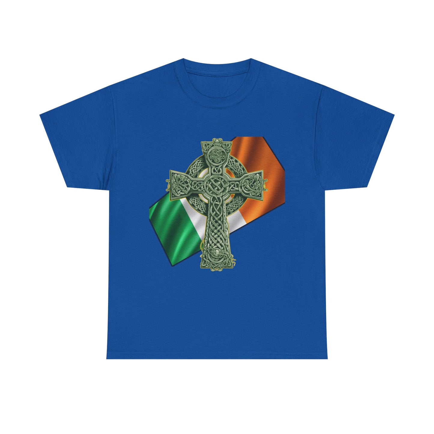 Celtic Cross Unisex Heavy Cotton Tee