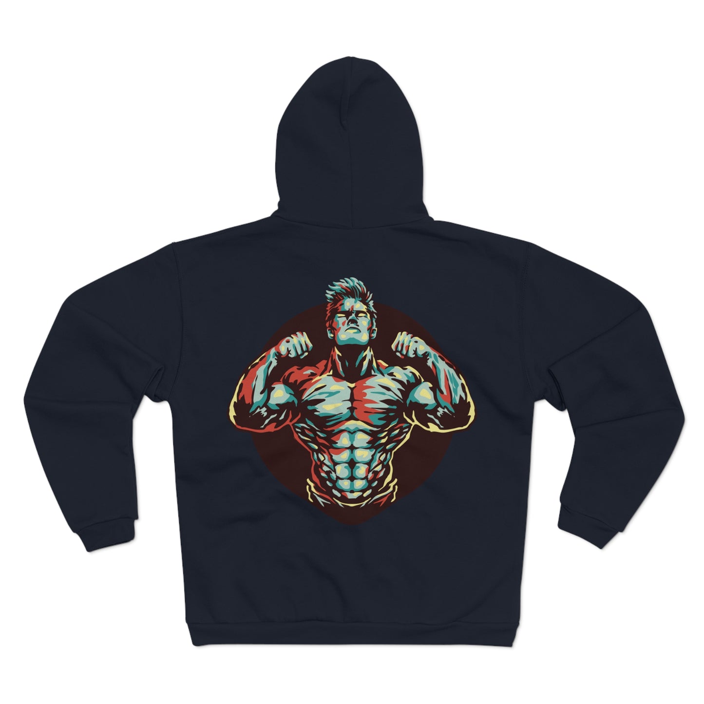 Muscle Power Unisex Zip-Up Hoodie - Strength & Fitness Apparel