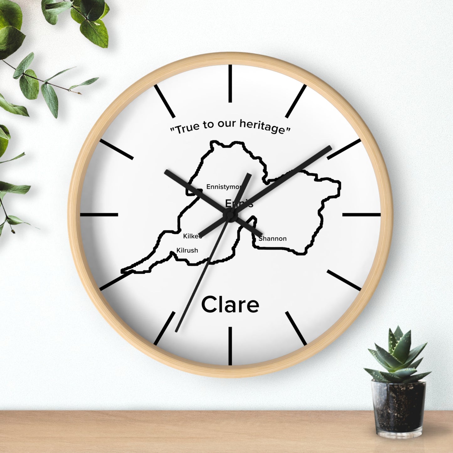 Clare County Wall Clock