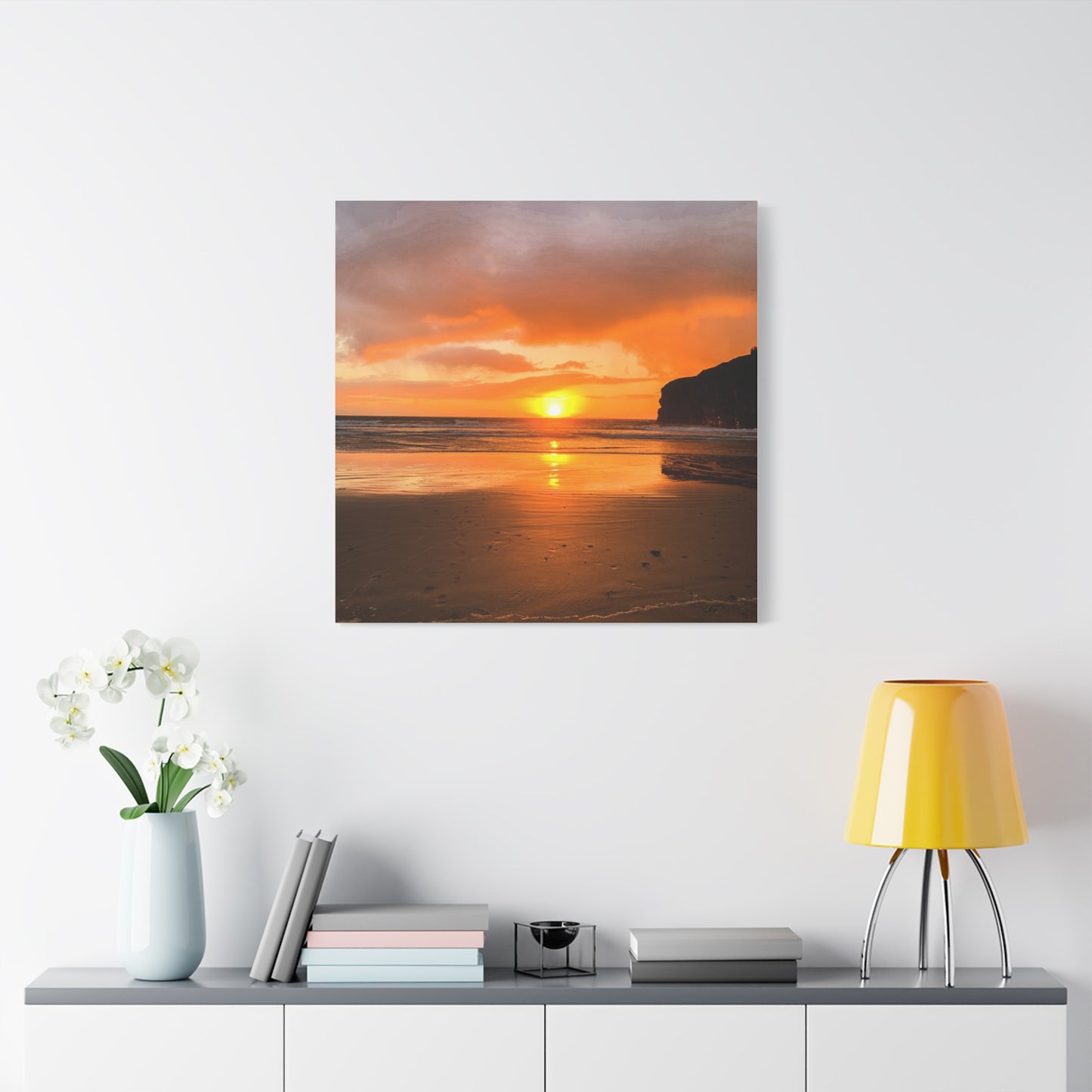 Sunset in Ballybunion Matte Canvas, Stretched, 1.25"