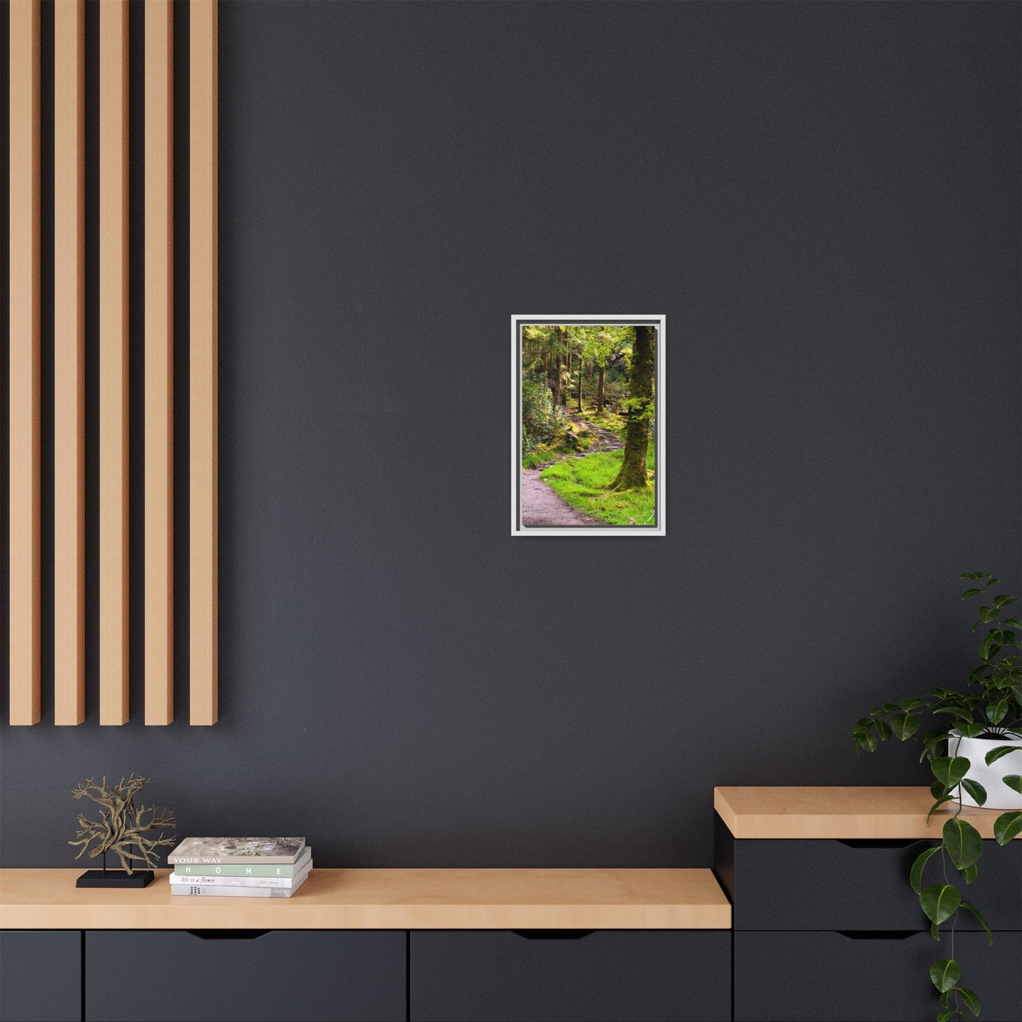 Torc Trail Matte Canvas, Framed (Multi-color)