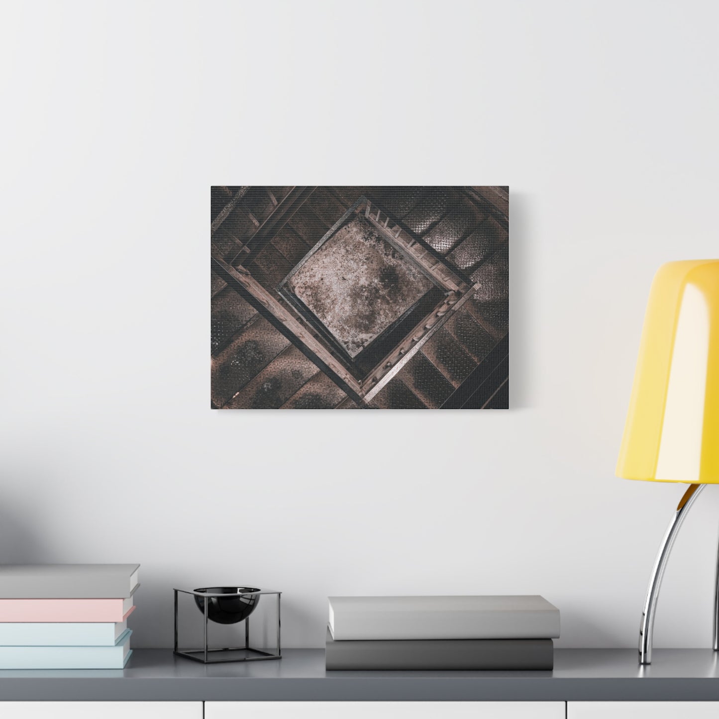 Stairs to Demon World Matte Canvas, Stretched, 1.25"