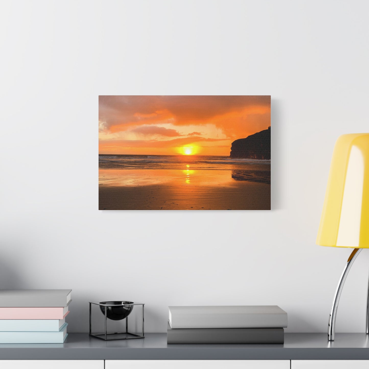 Sunset in Ballybunion Matte Canvas, Stretched, 1.25"
