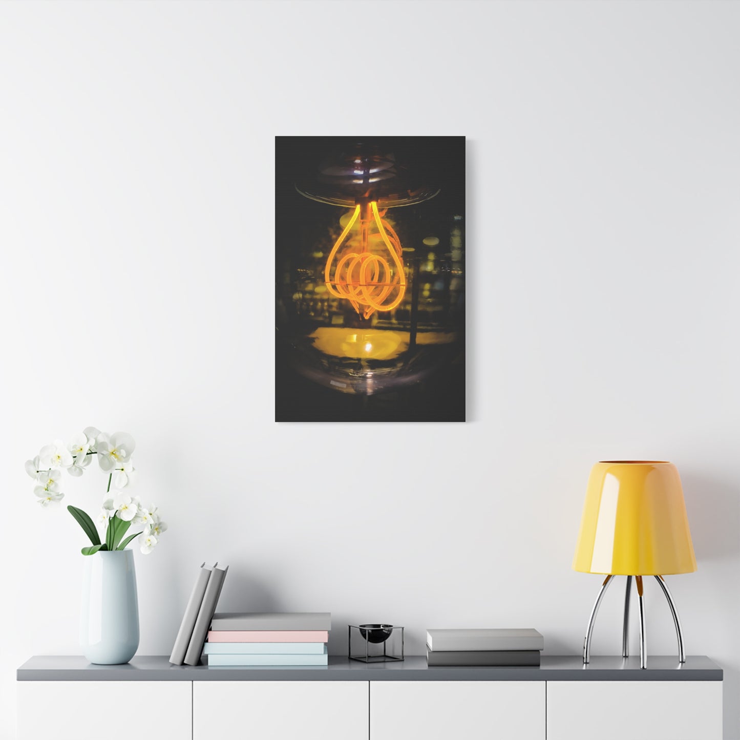 Bulb Matte Canvas, Stretched, 1.25"