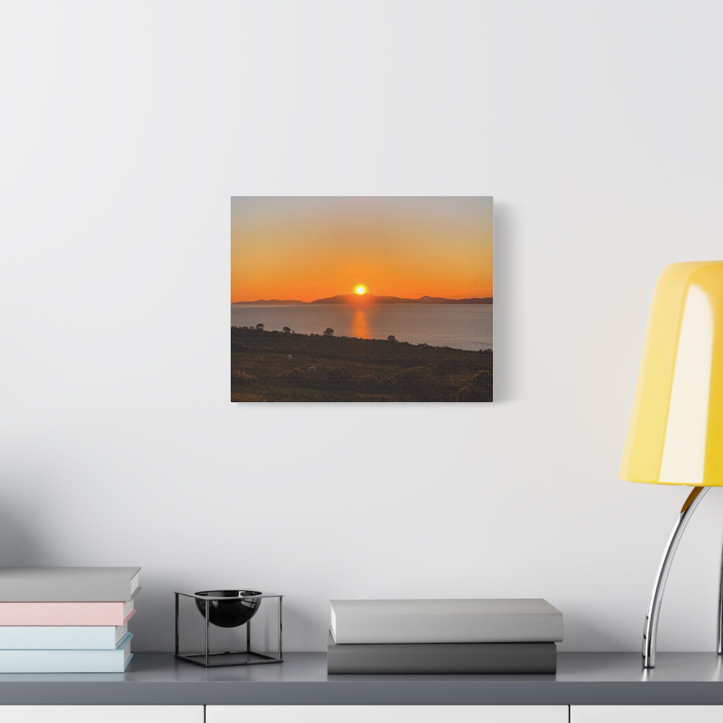 Sunset Ring of Kerry Matte Canvas, Stretched, 1.25"