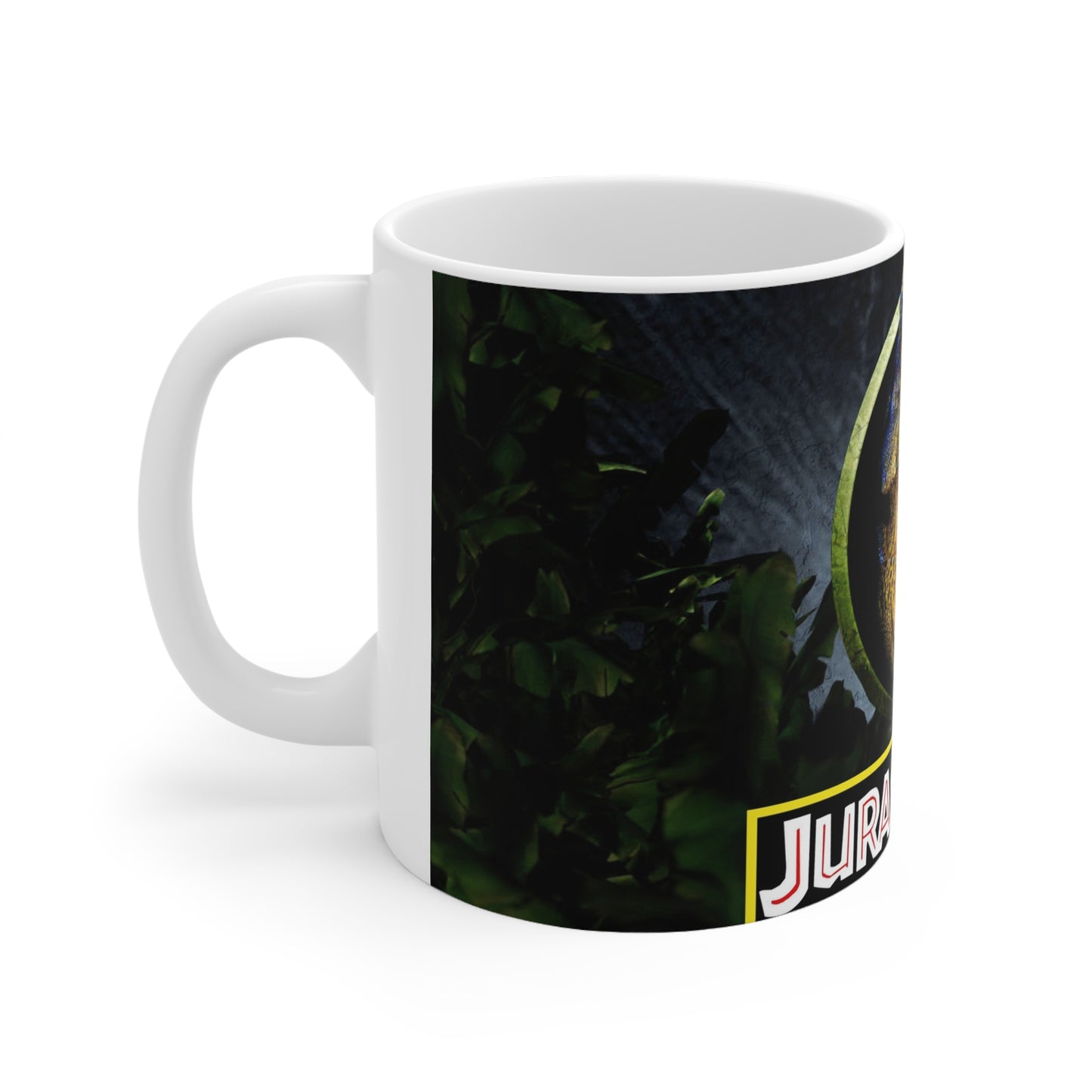 Jurassic Park Ceramic Coffee Mug - 11oz & 15oz - Perfect for Dinosaur Lovers