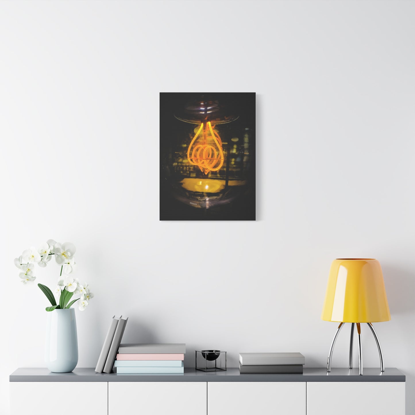 Bulb Matte Canvas, Stretched, 1.25"