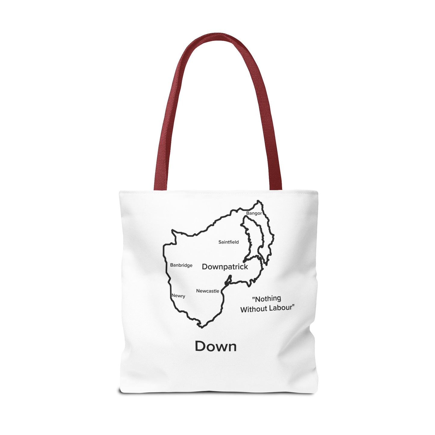 Down Tote Bag White Edition