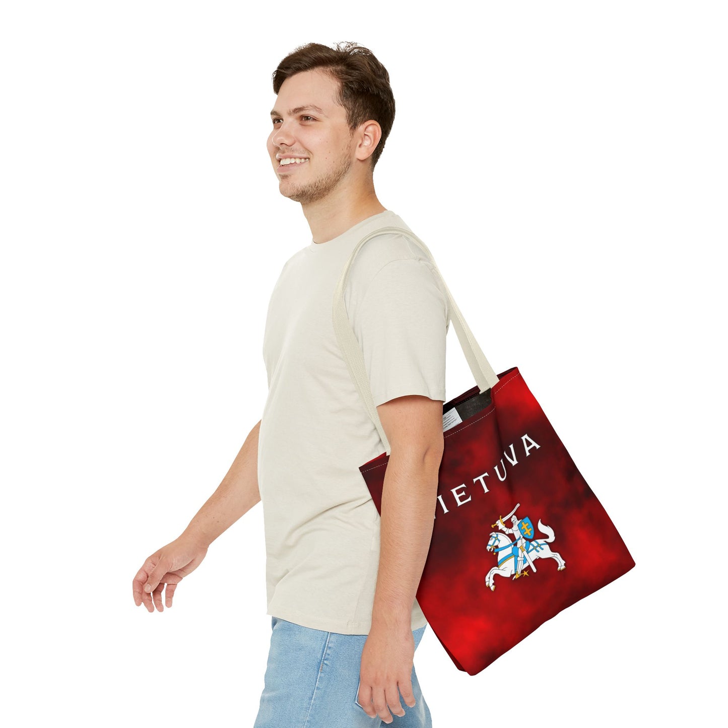 Lithuania Tote Bag - Stylish Red Design for Proud Lithuanians