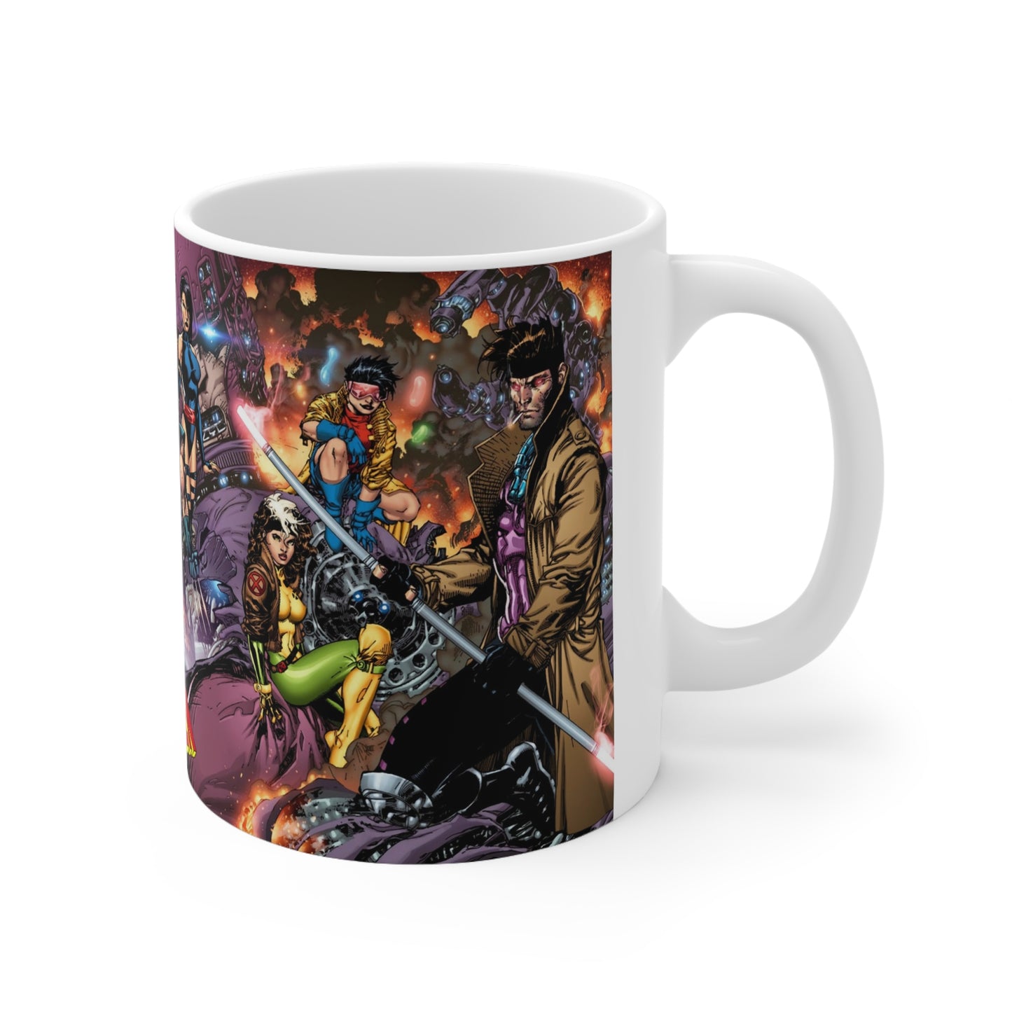 X-Men Comic Hero Ceramic Coffee Cups - 11oz & 15oz Mugs for Superhero Fans