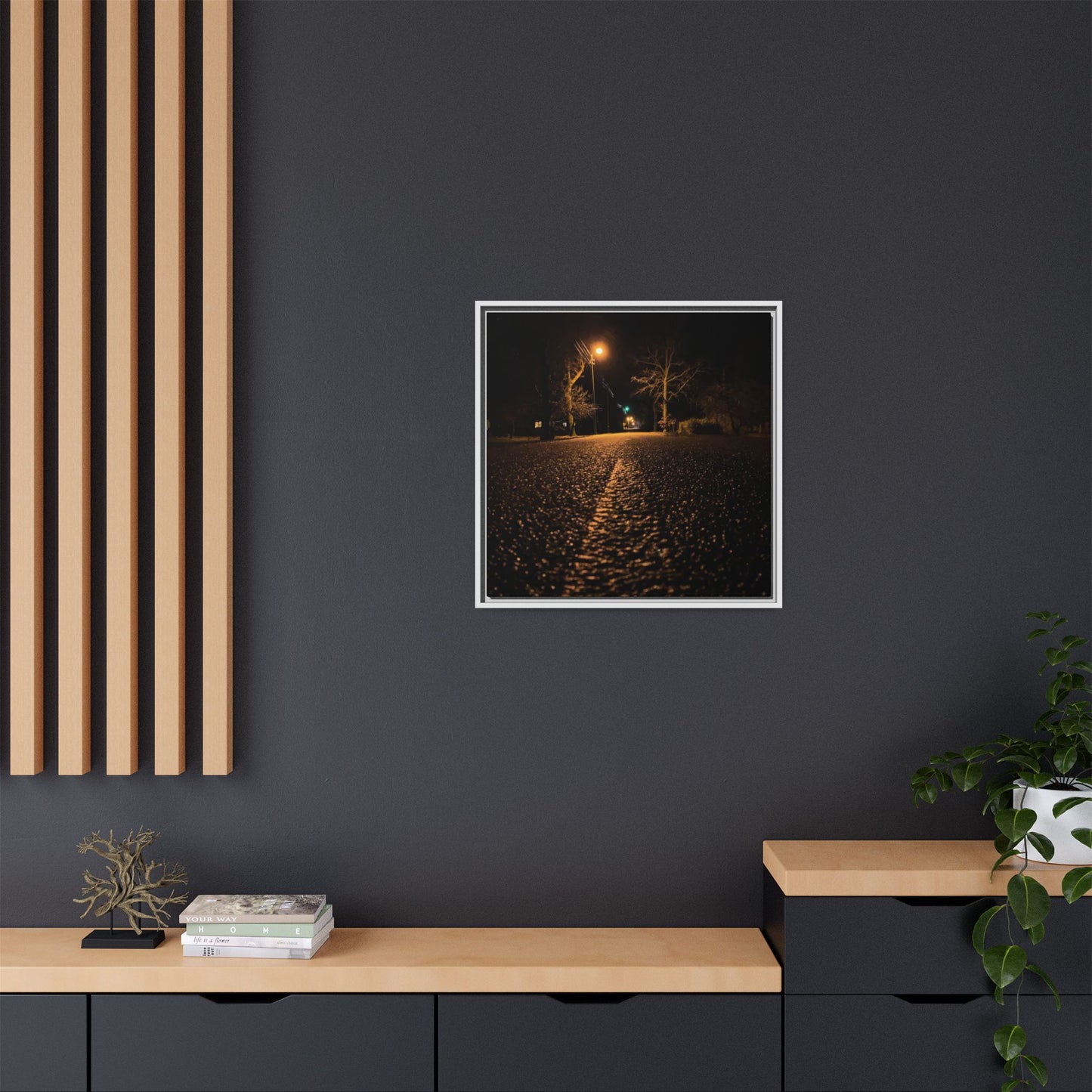Stungiai Lithuania Matte Canvas, Framed (Multi-color)