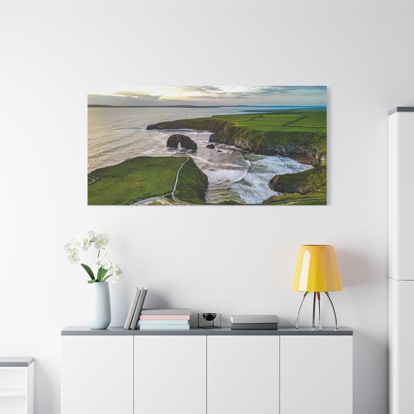 Virgin Rock Ballybunion Matte Canvas, Stretched, 1.25"