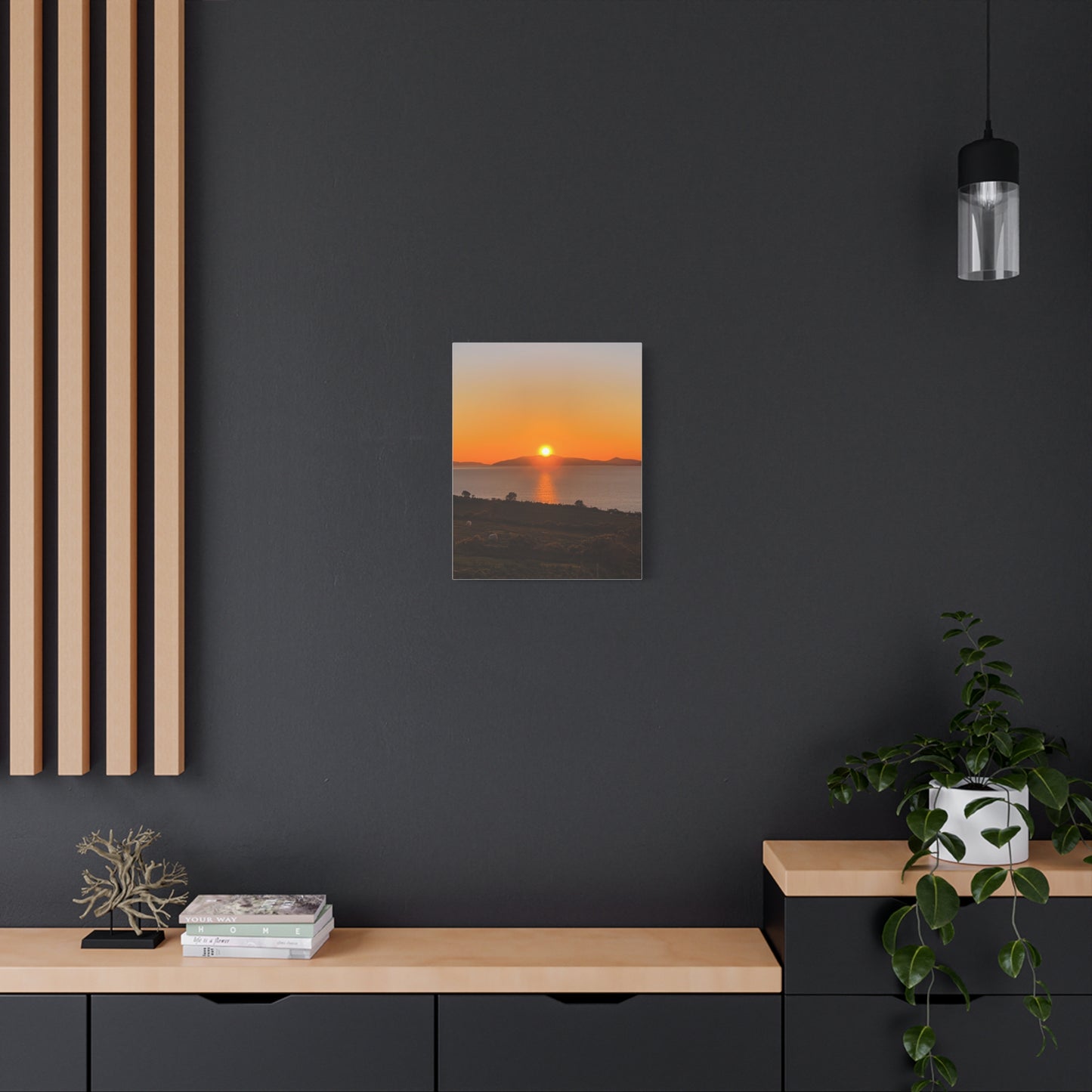Sunset Ring of Kerry Matte Canvas, Stretched, 1.25"
