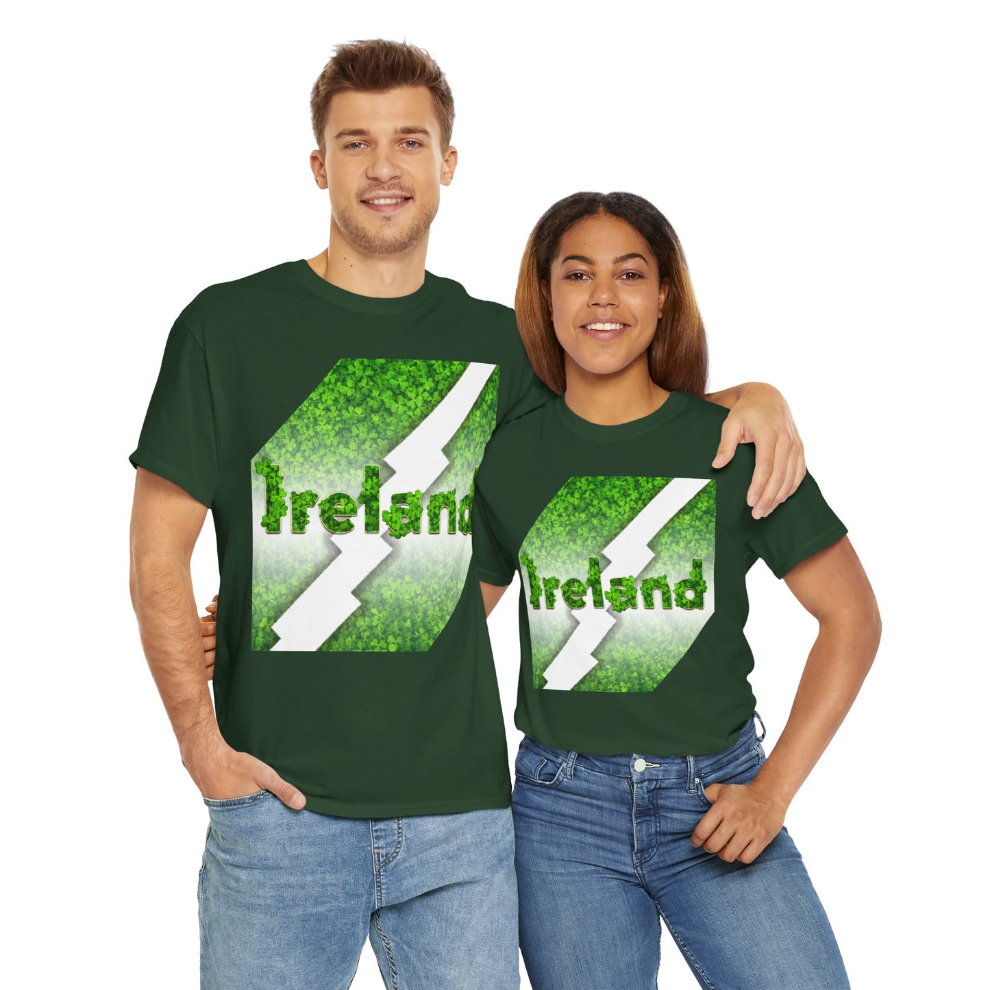 Eire Green Unisex Heavy Cotton Tee