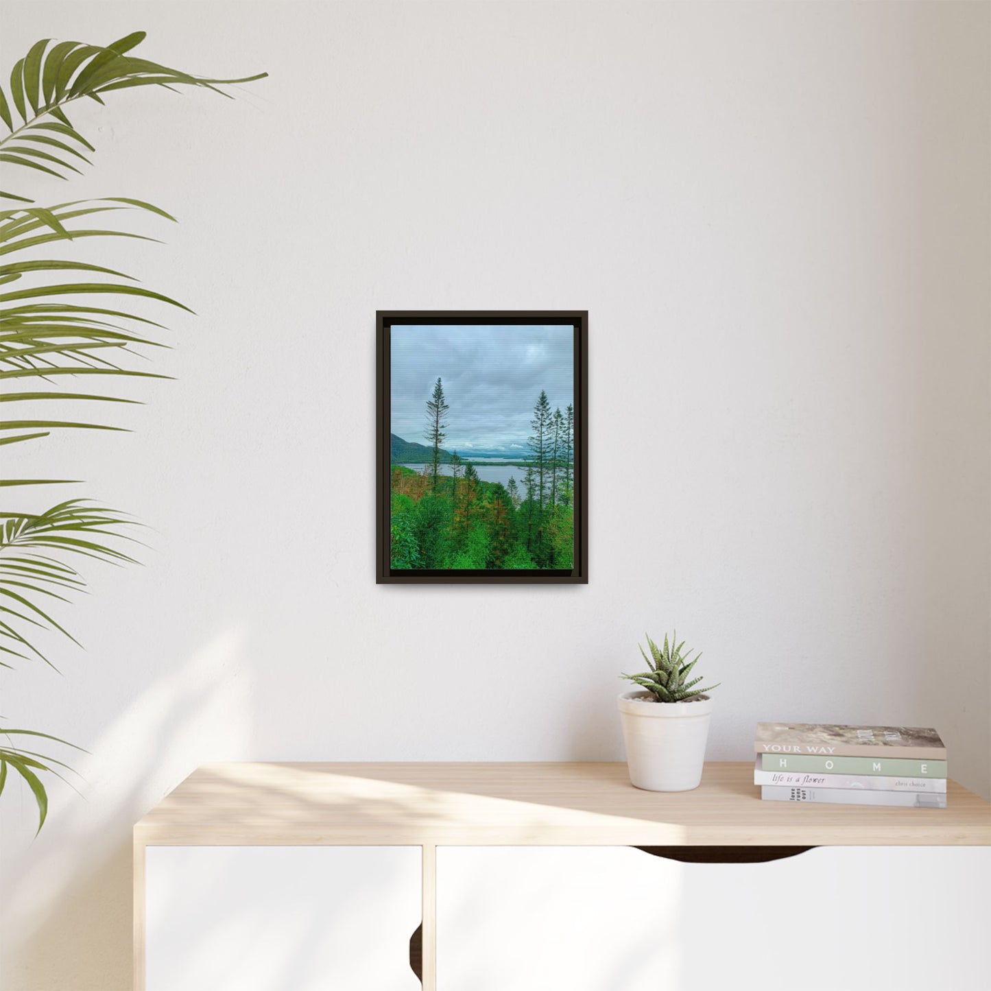 Torc Mountain Trail 2 Matte Canvas, Framed (Multi-color)
