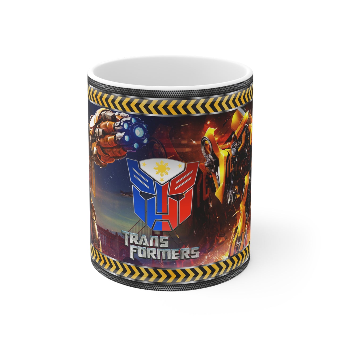 Transformers Inspired Ceramic Coffee Mugs - 11oz & 15oz Sizes