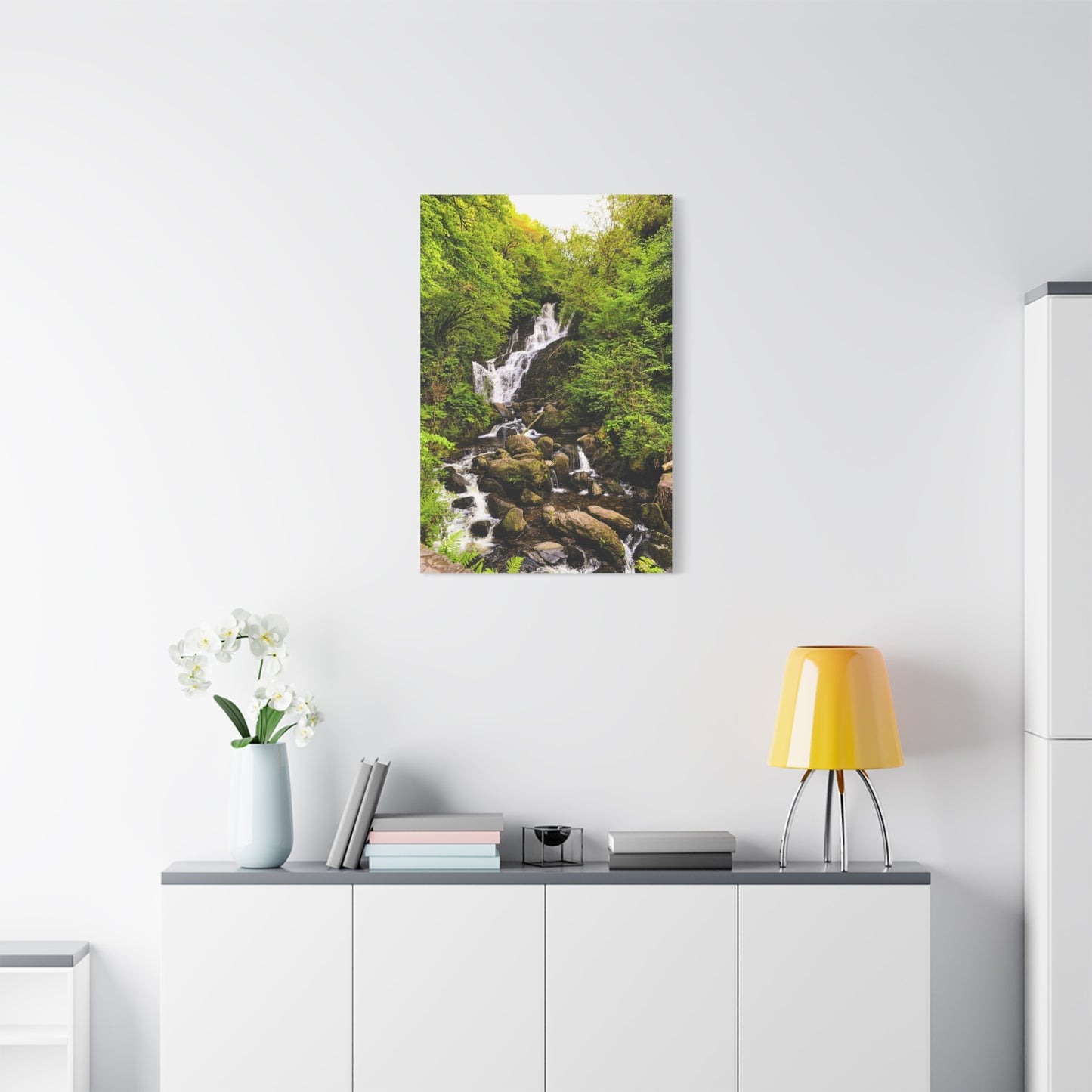 Torc waterfall Matte Canvas, Stretched, 1.25"