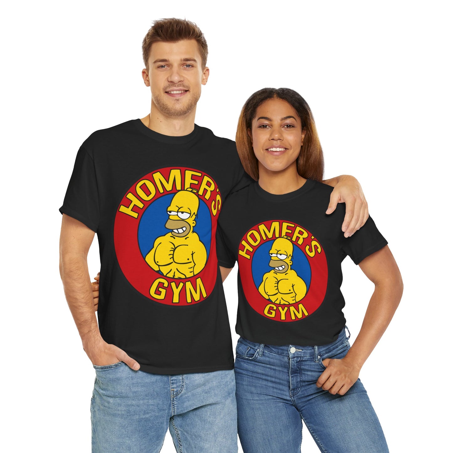 Homer Gym Unisex Heavy Cotton Tee