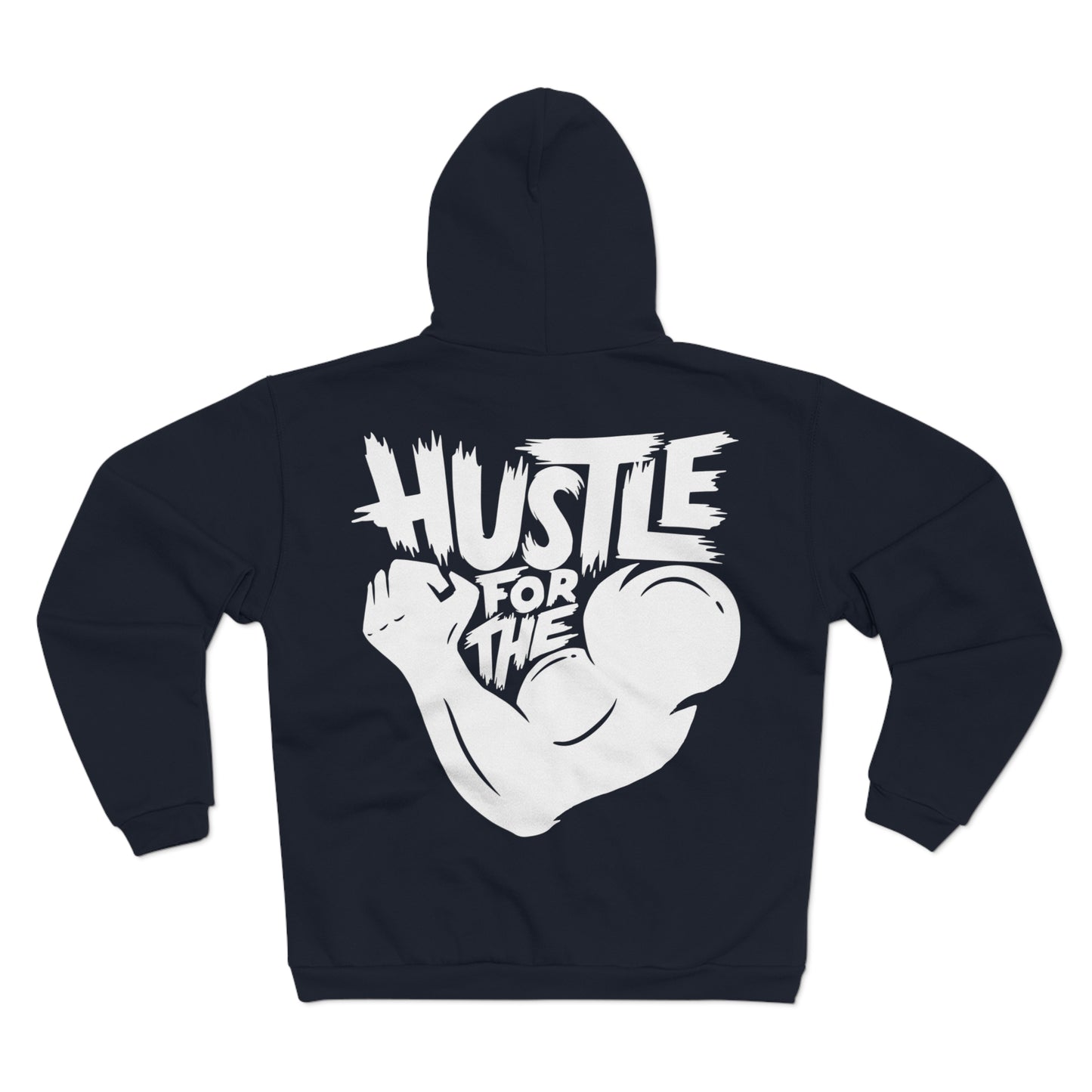 Hustle for the Grind Unisex Hooded Zip Sweatshirt