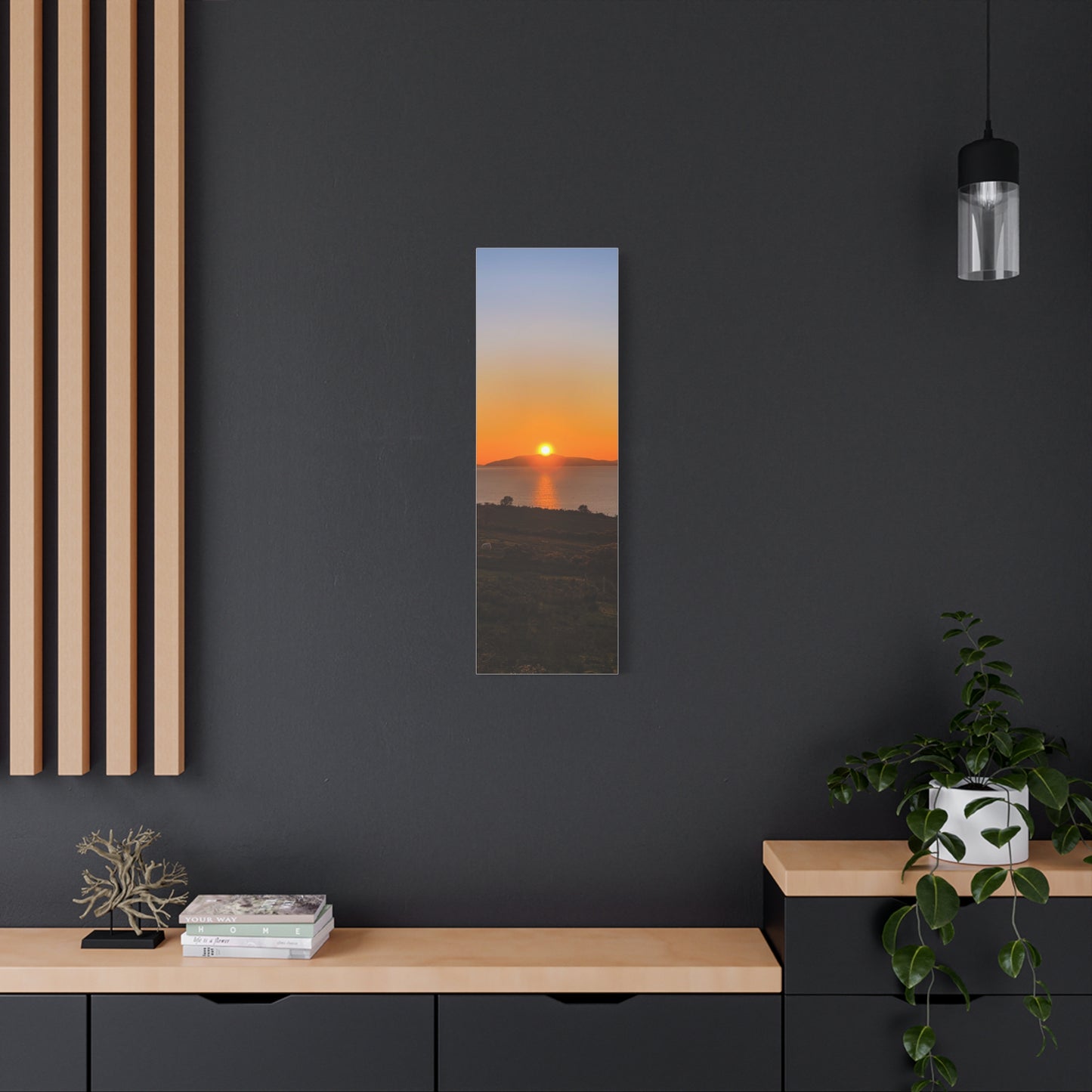 Sunset Ring of Kerry Matte Canvas, Stretched, 1.25"
