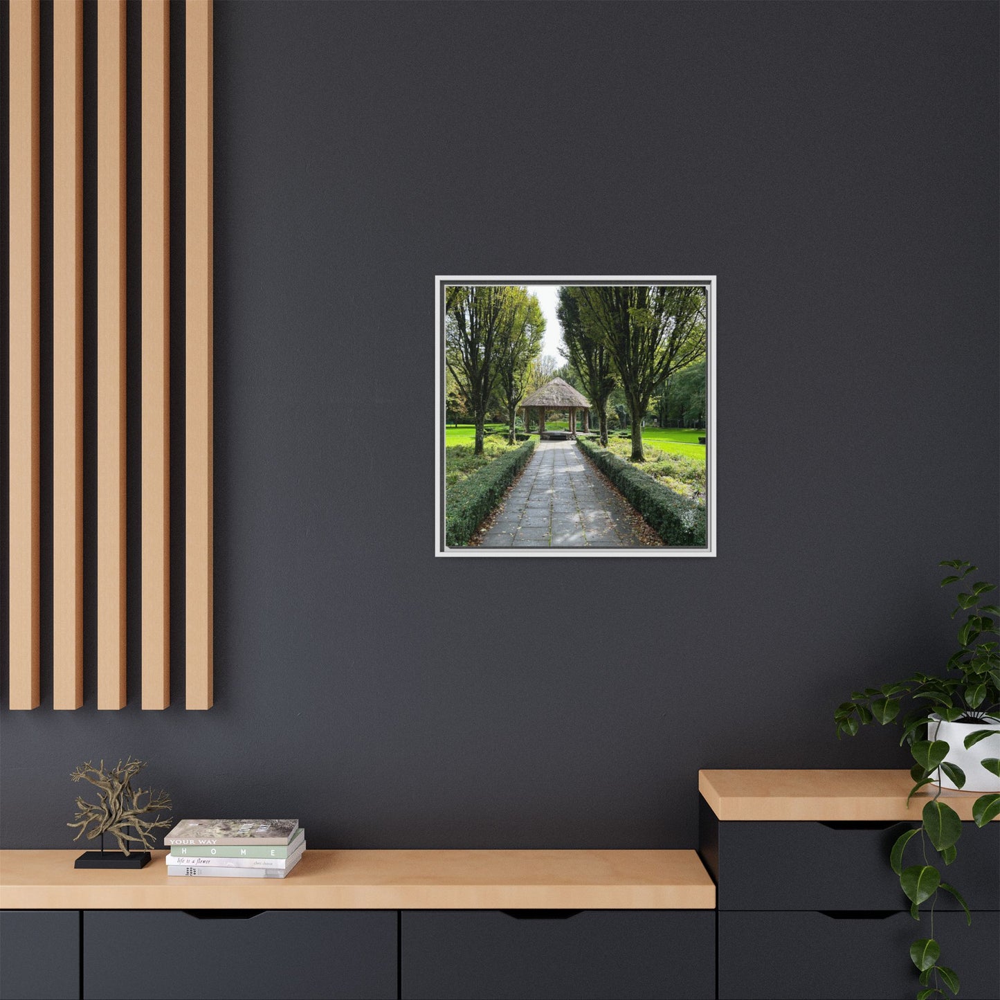 Adare Matte Canvas, Framed (Multi-color)